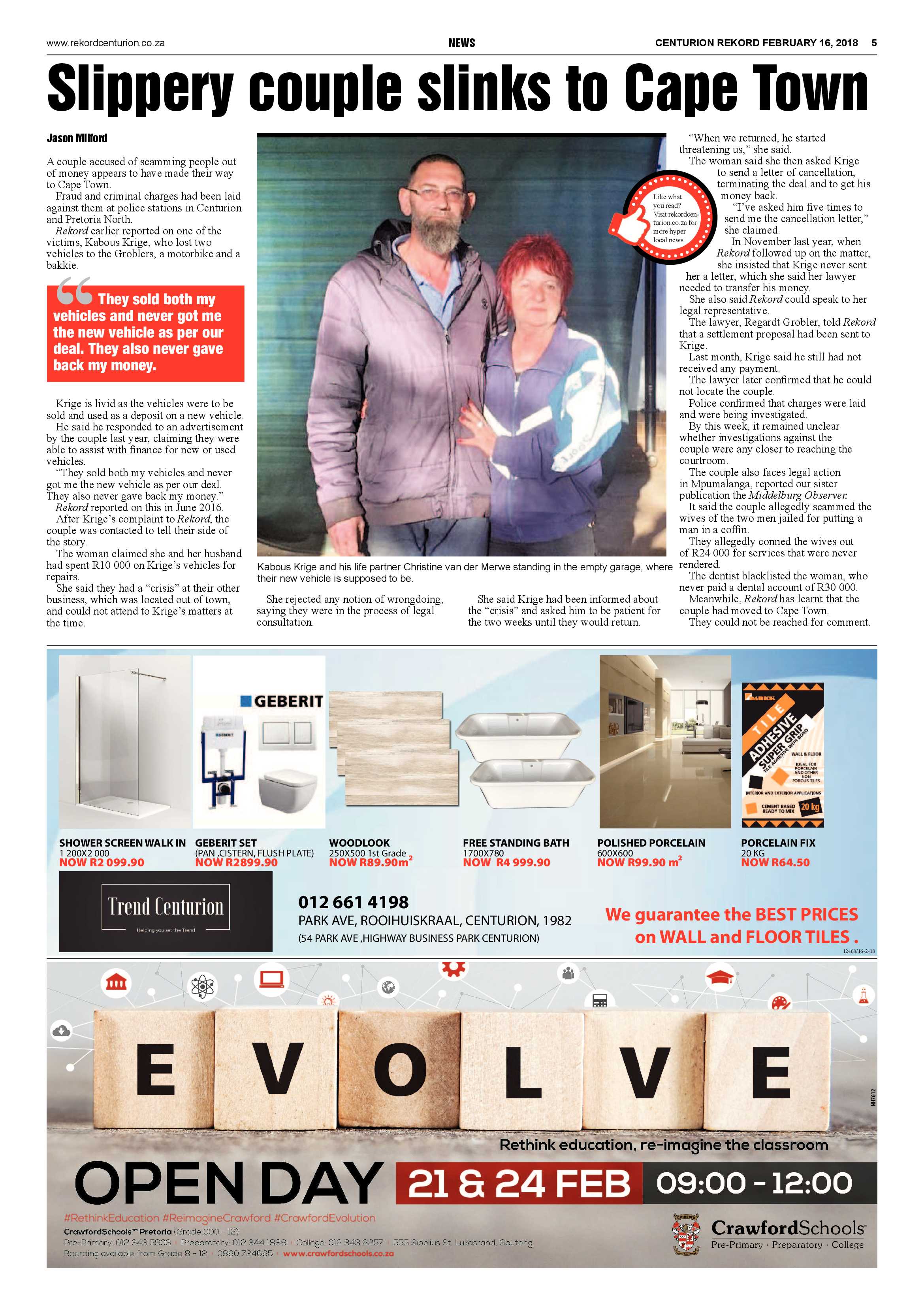 Rekord Centurion 16 February 2018 page 5