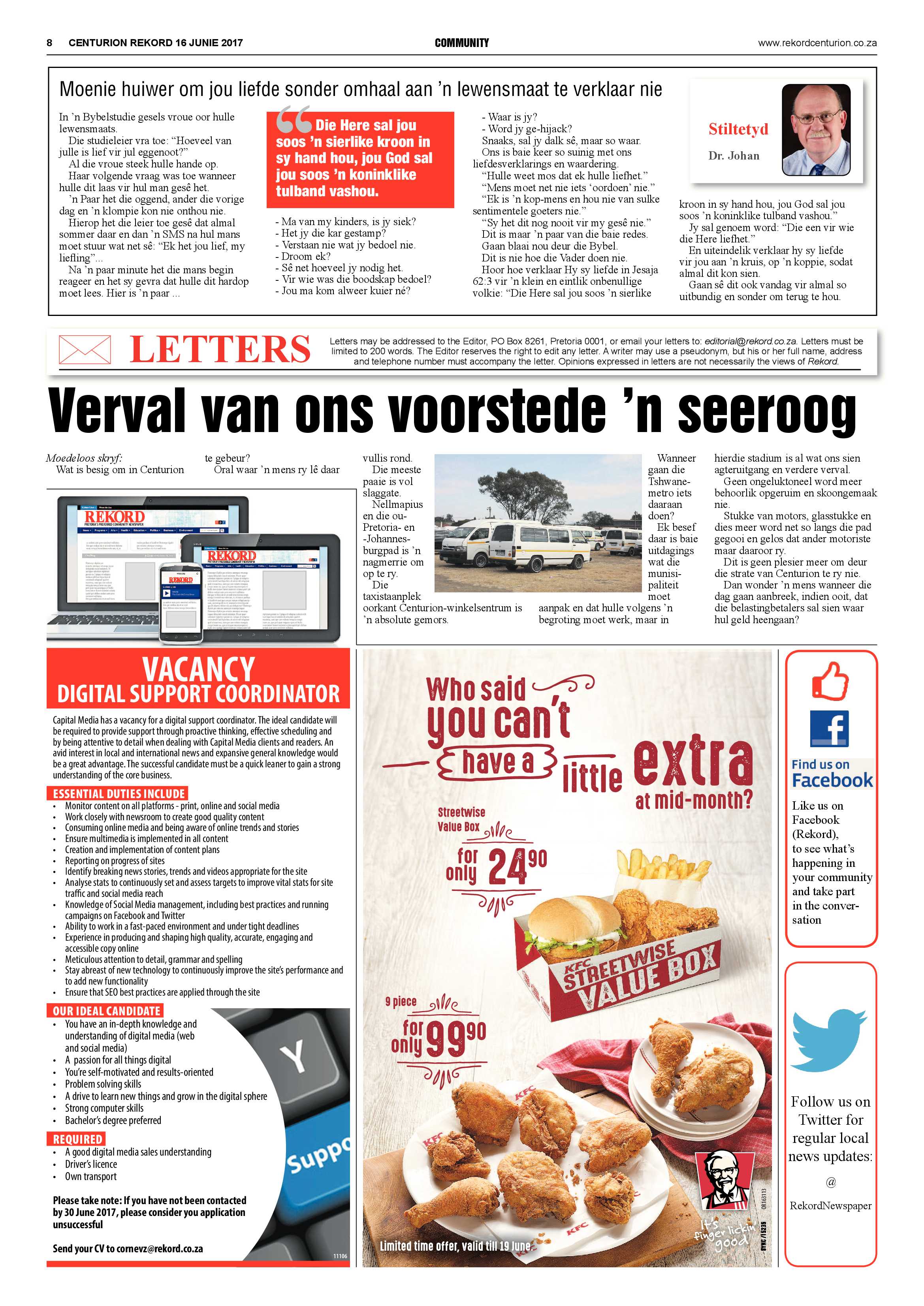 Rekord Centurion 16 June 2017 page 8