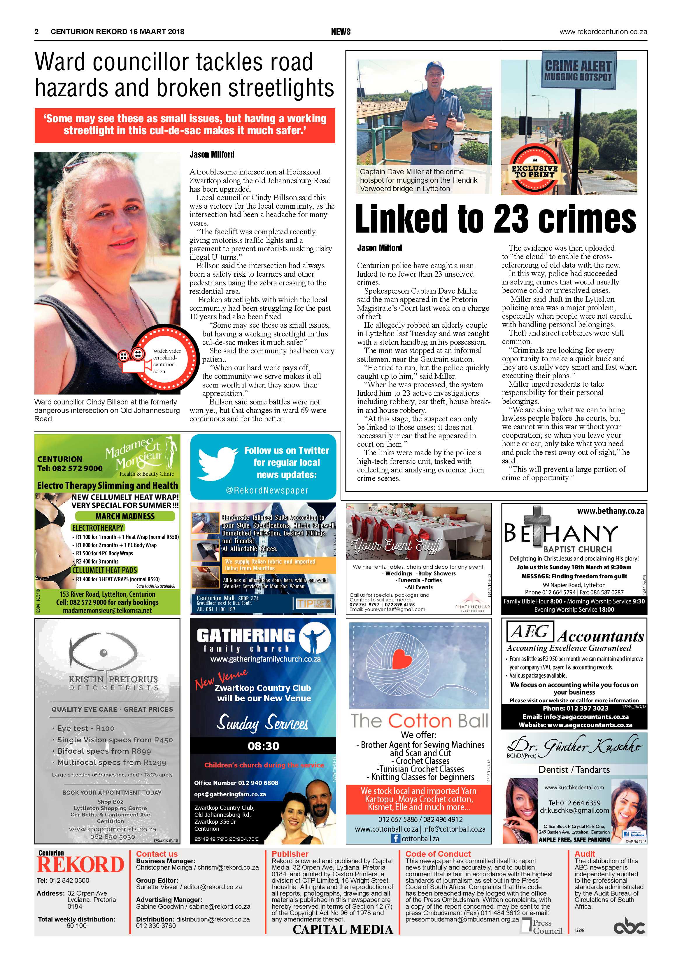 Rekord Centurion 16 March 2018 page 2