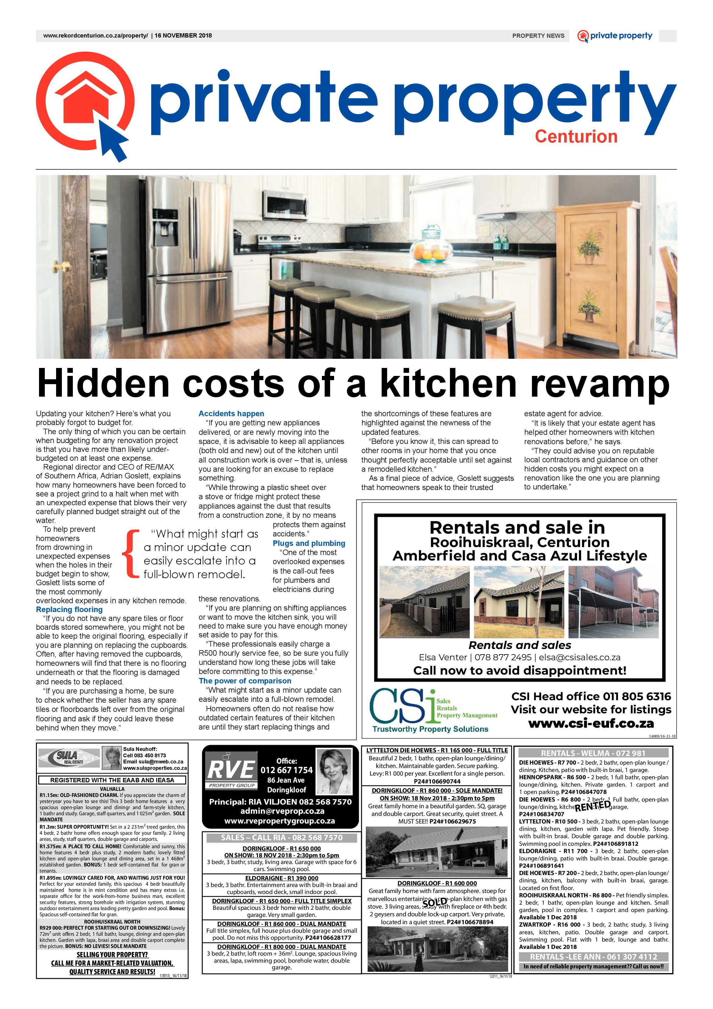 Rekord Centurion 16 November 2018 page 15