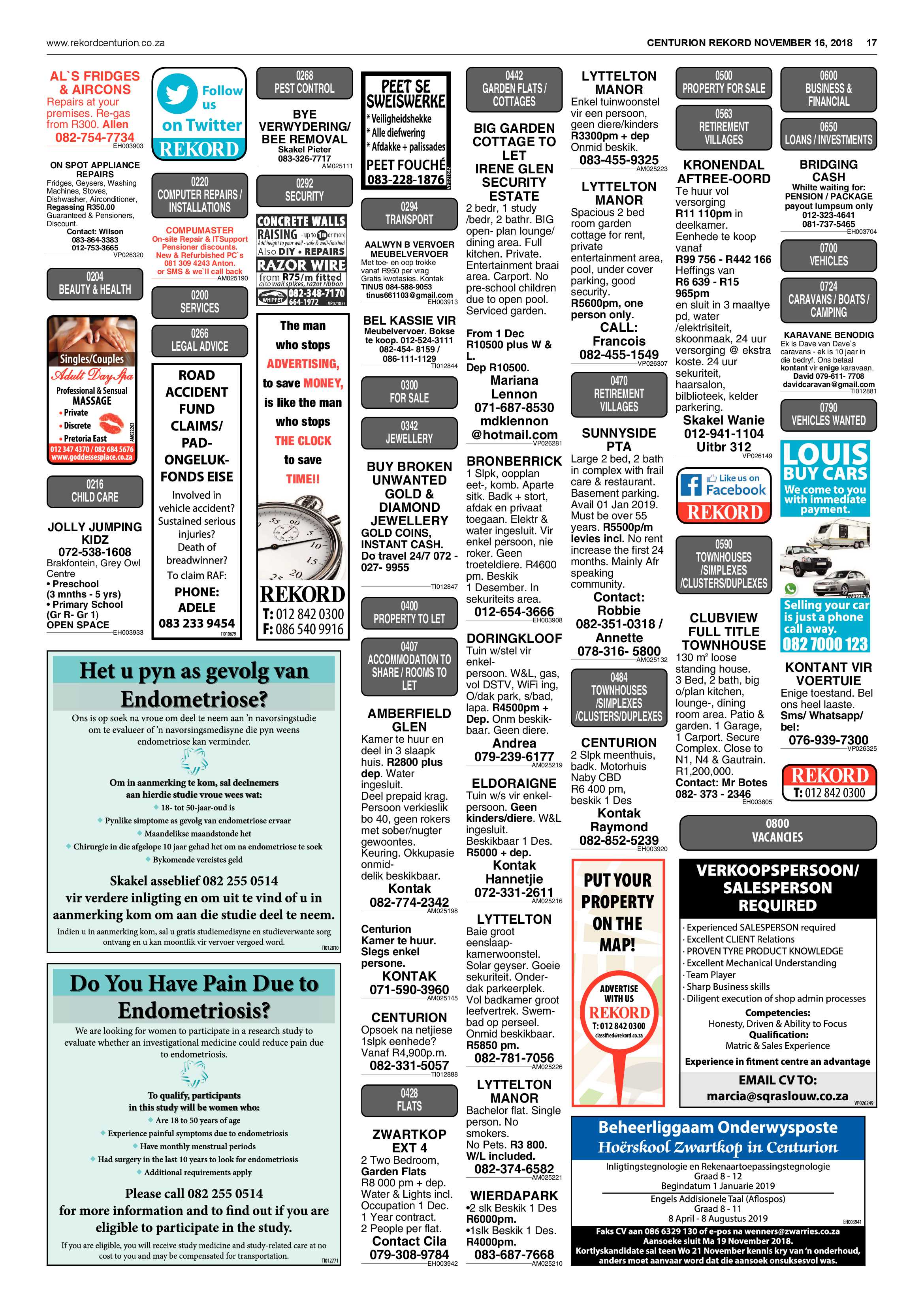 Rekord Centurion 16 November 2018 page 17