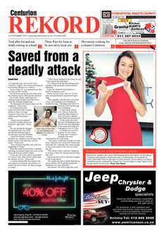 Rekord Centurion 16 November 2018