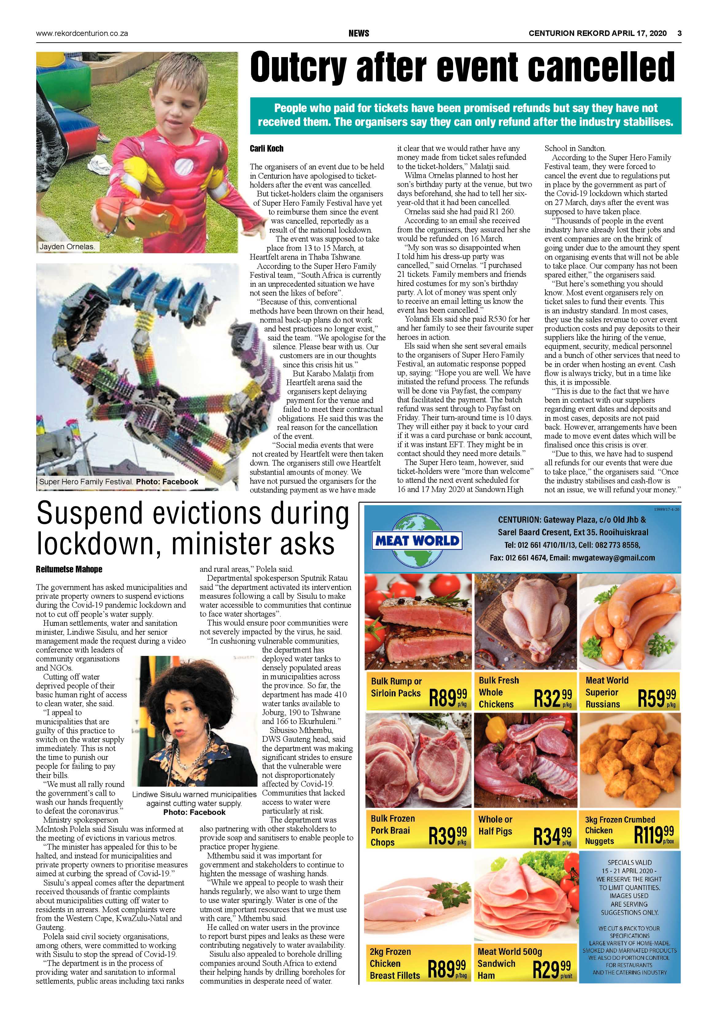 Rekord Centurion 17 April 2020 page 3