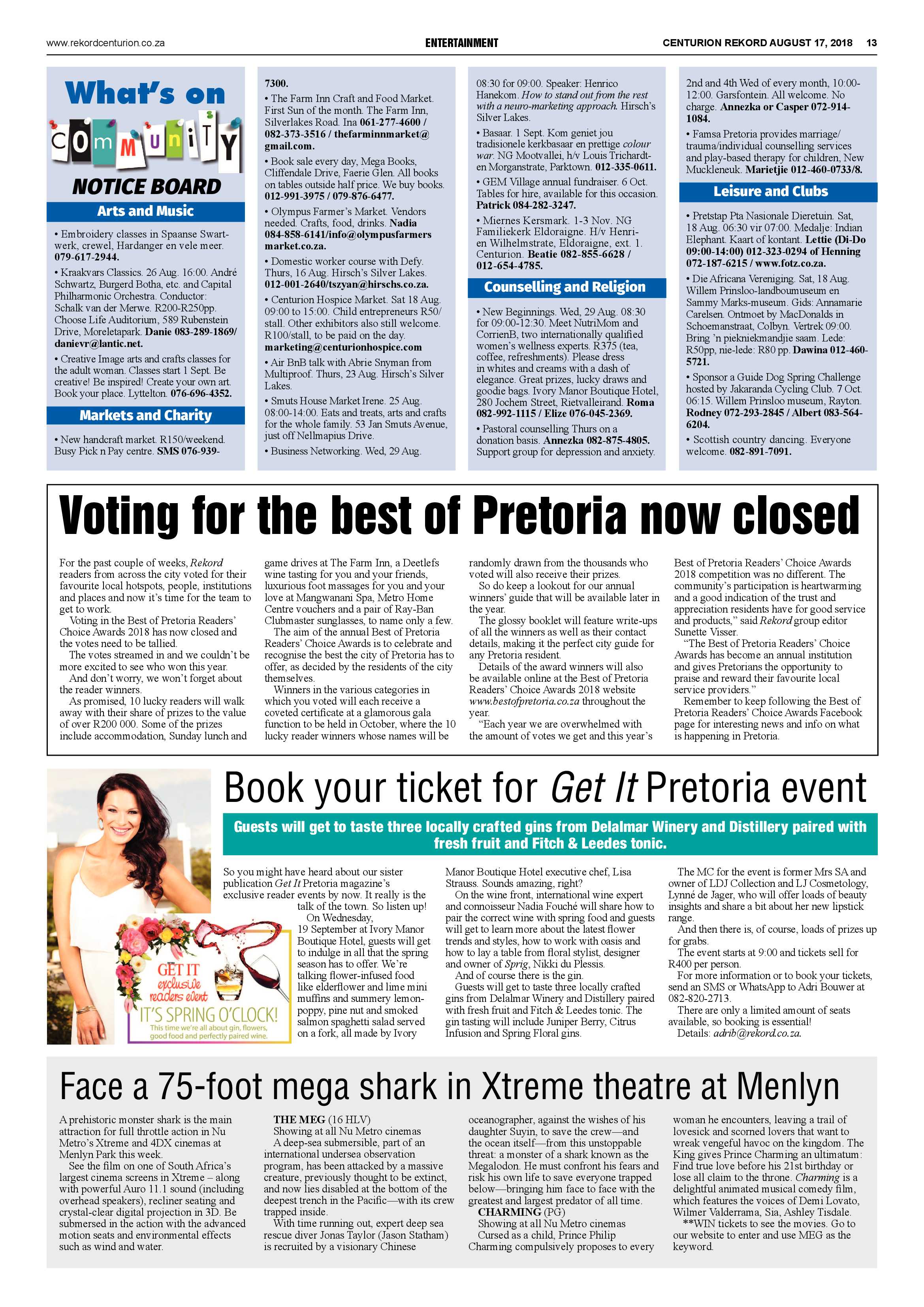 Rekord Centurion 17 August 2018 page 13