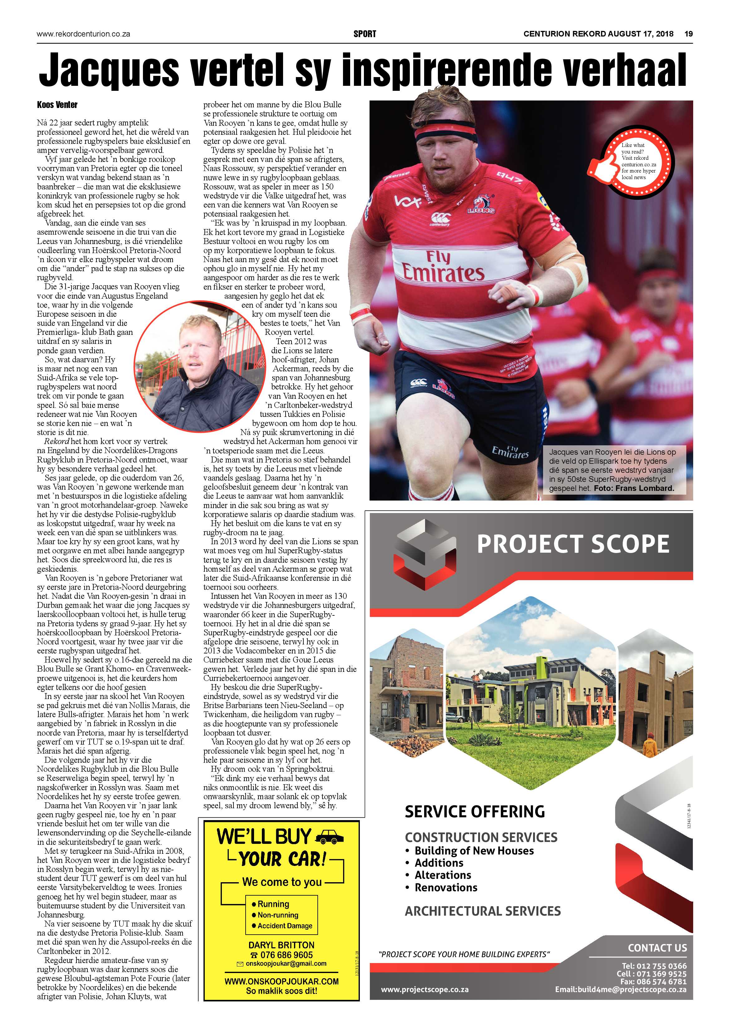 Rekord Centurion 17 August 2018 page 19
