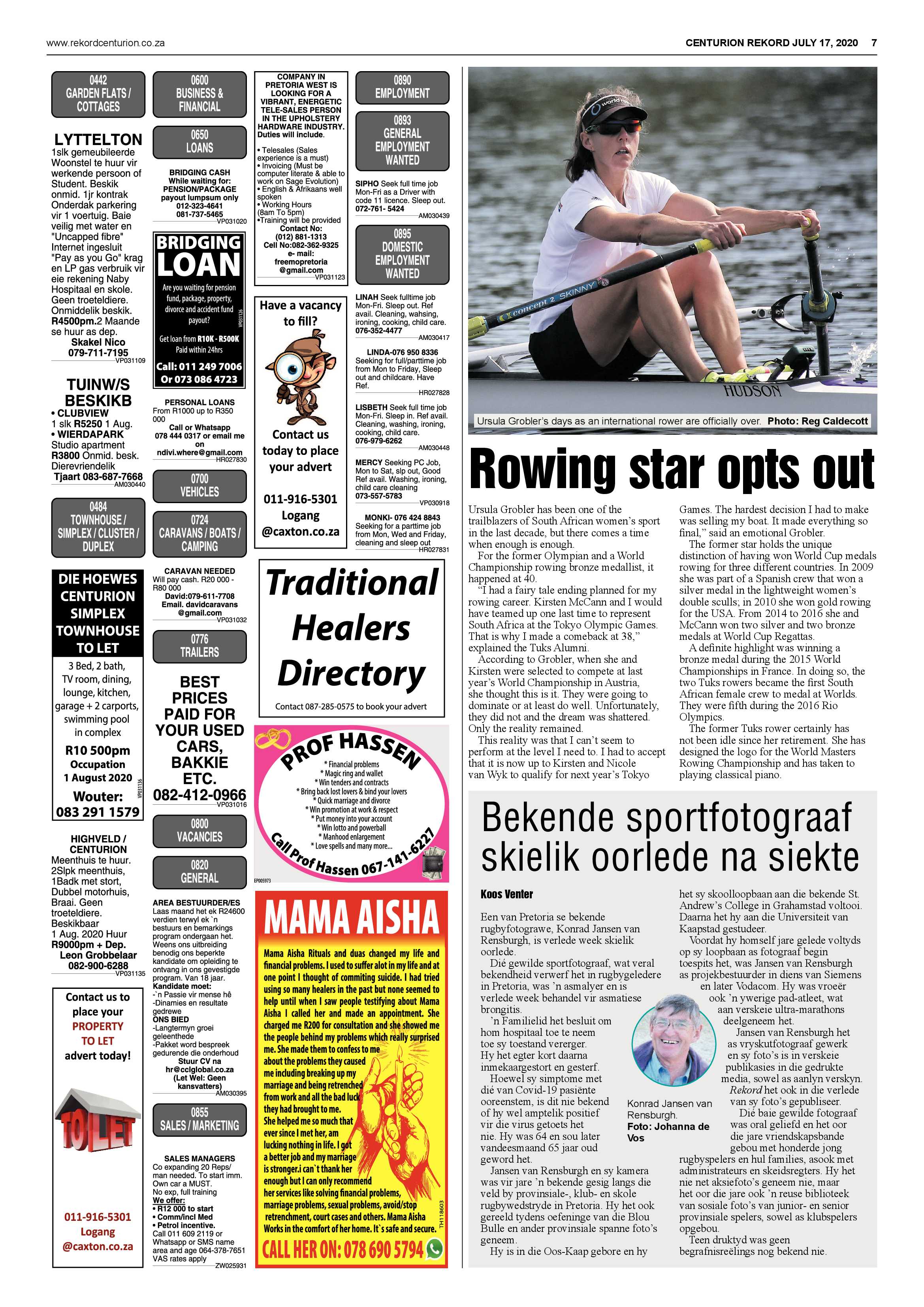 Rekord Centurion 17 July 2020 page 7