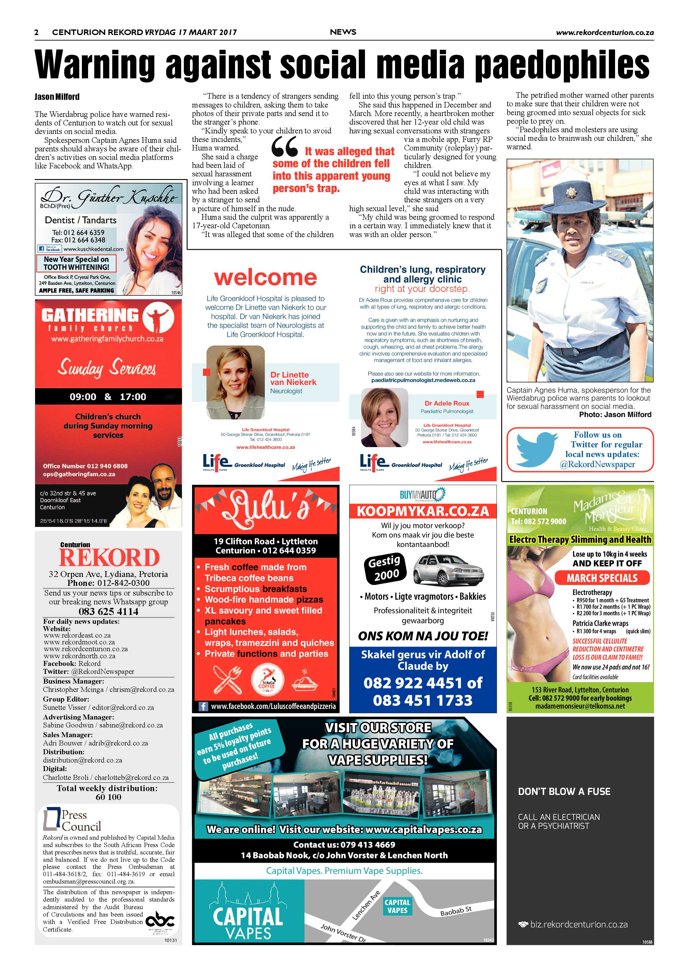 Rekord Centurion 17 March 2017 page 2