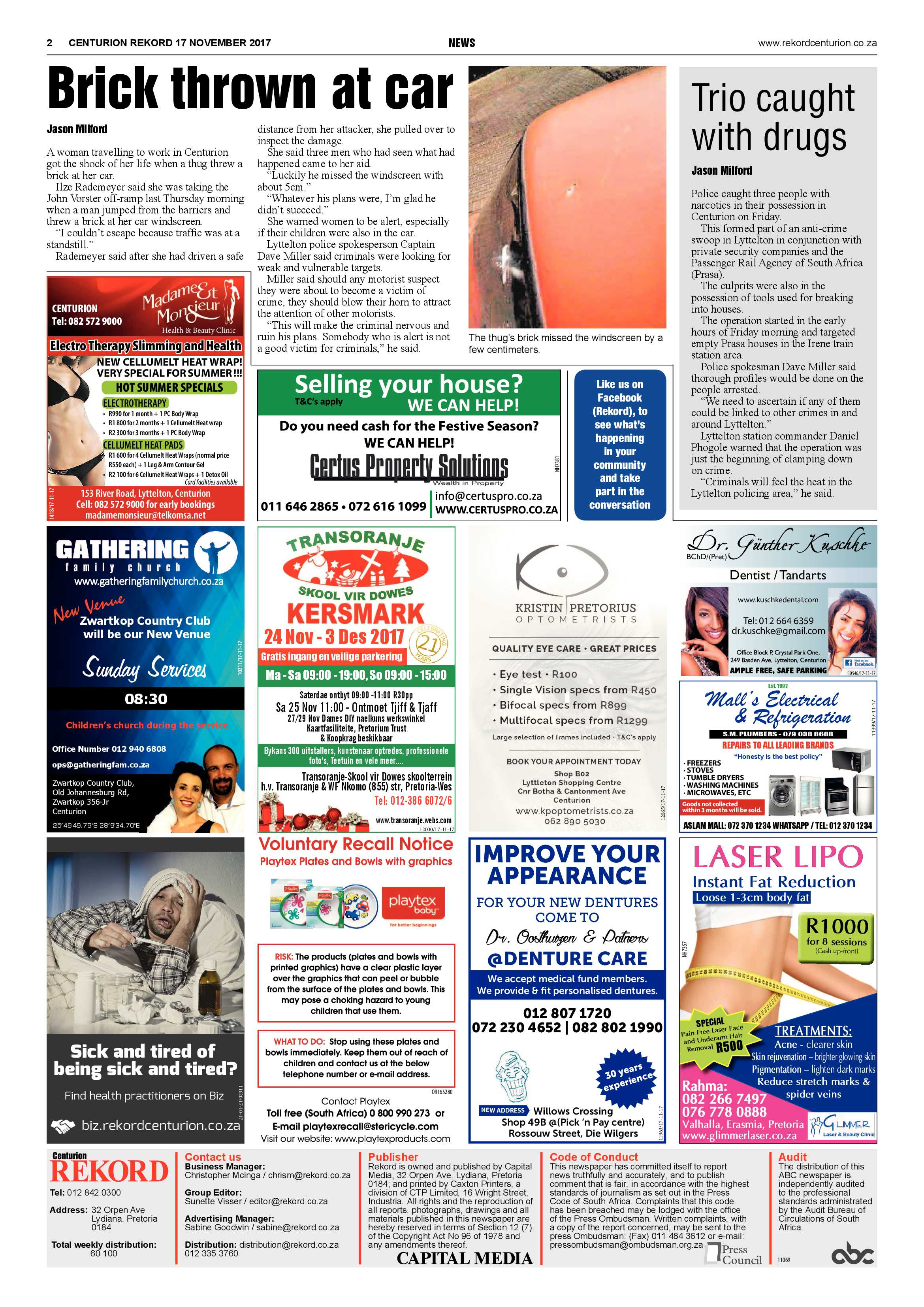 Rekord Centurion 17 November 2017 page 2