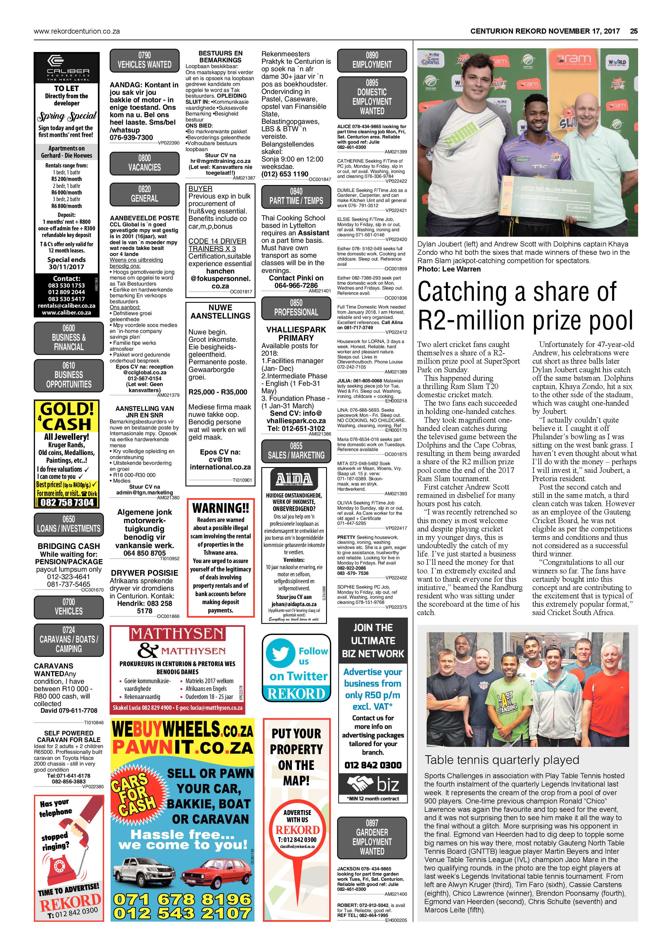 Rekord Centurion 17 November 2017 page 25