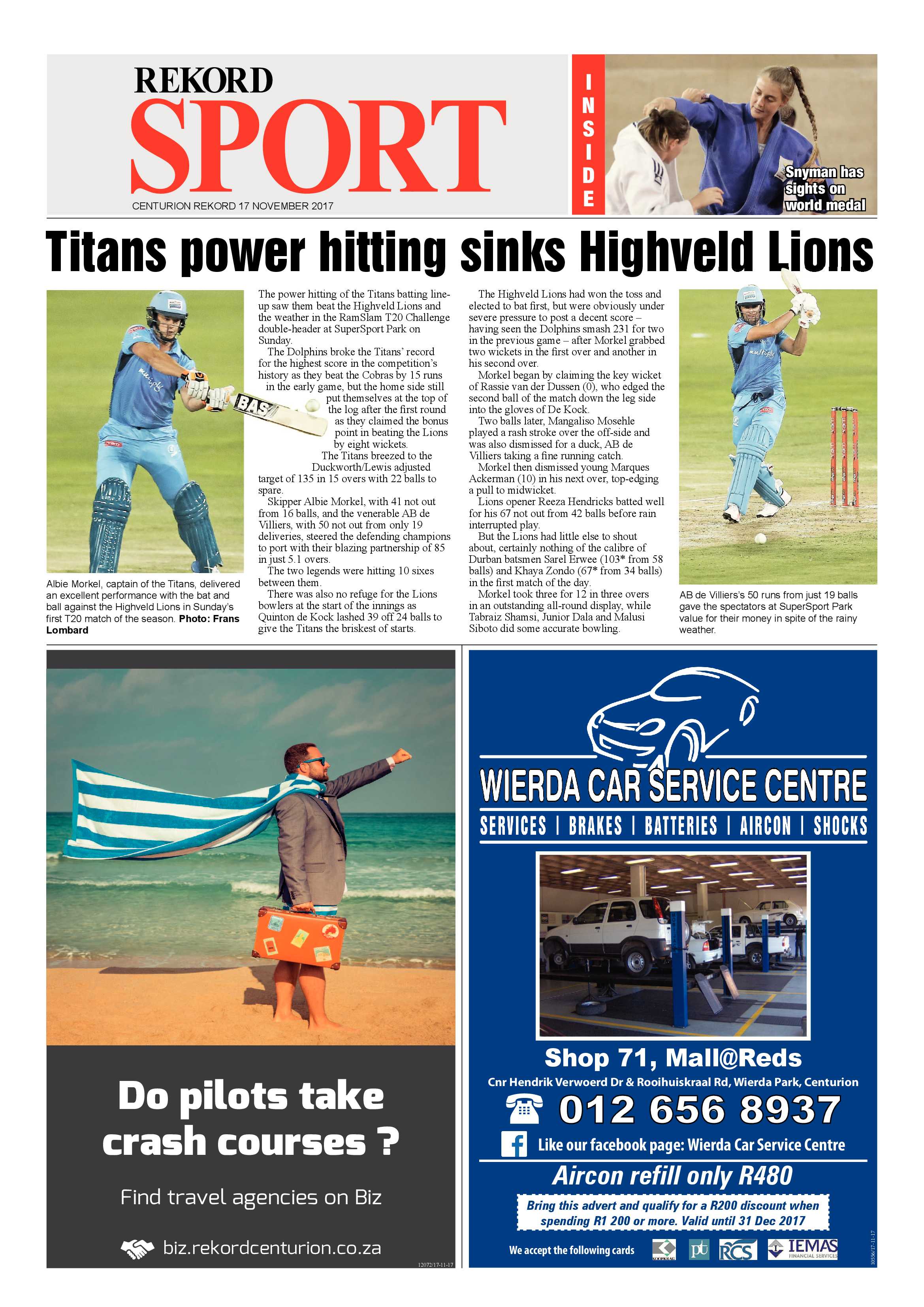 Rekord Centurion 17 November 2017 page 28