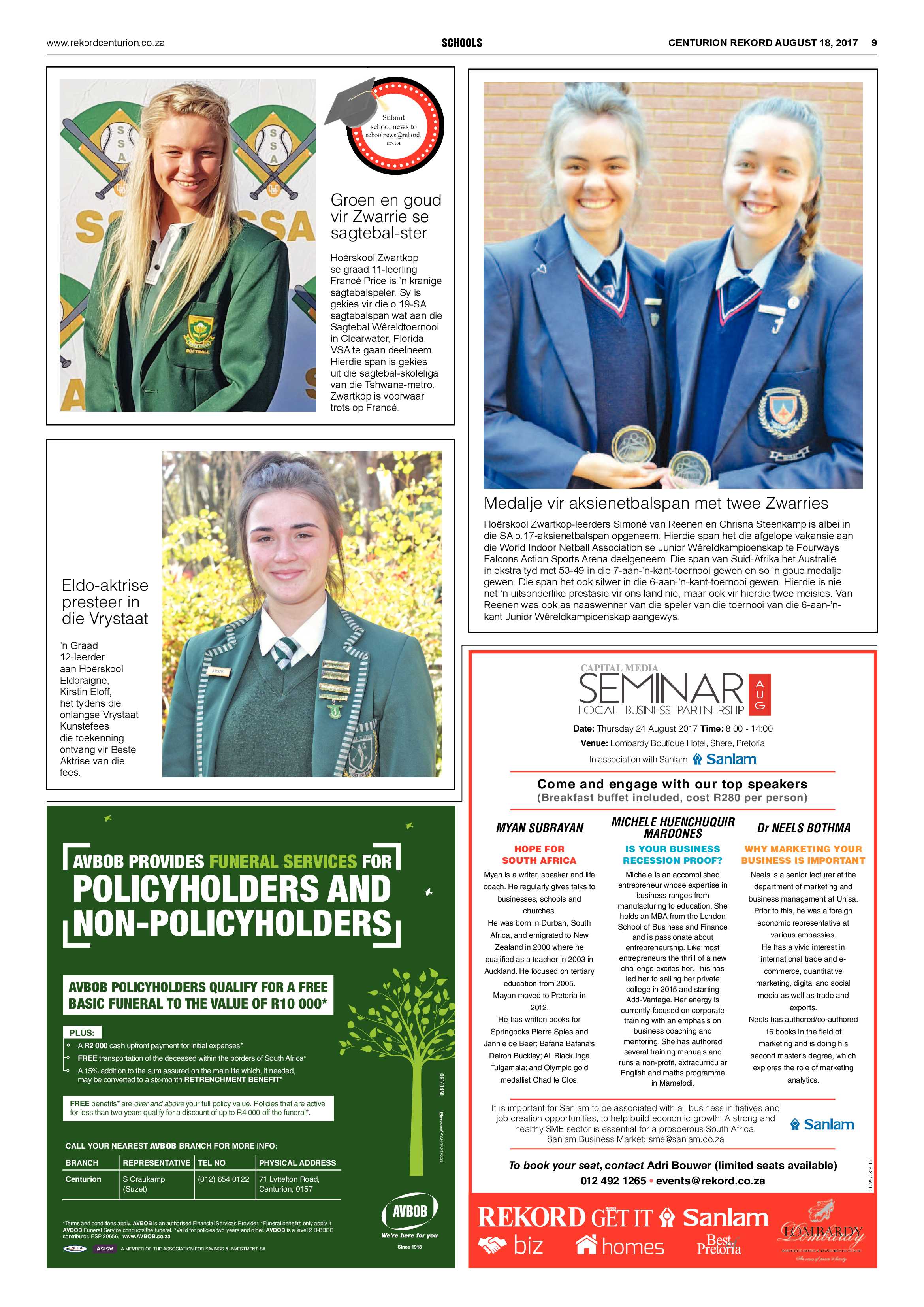 Rekord Centurion 18 August 2017 page 9