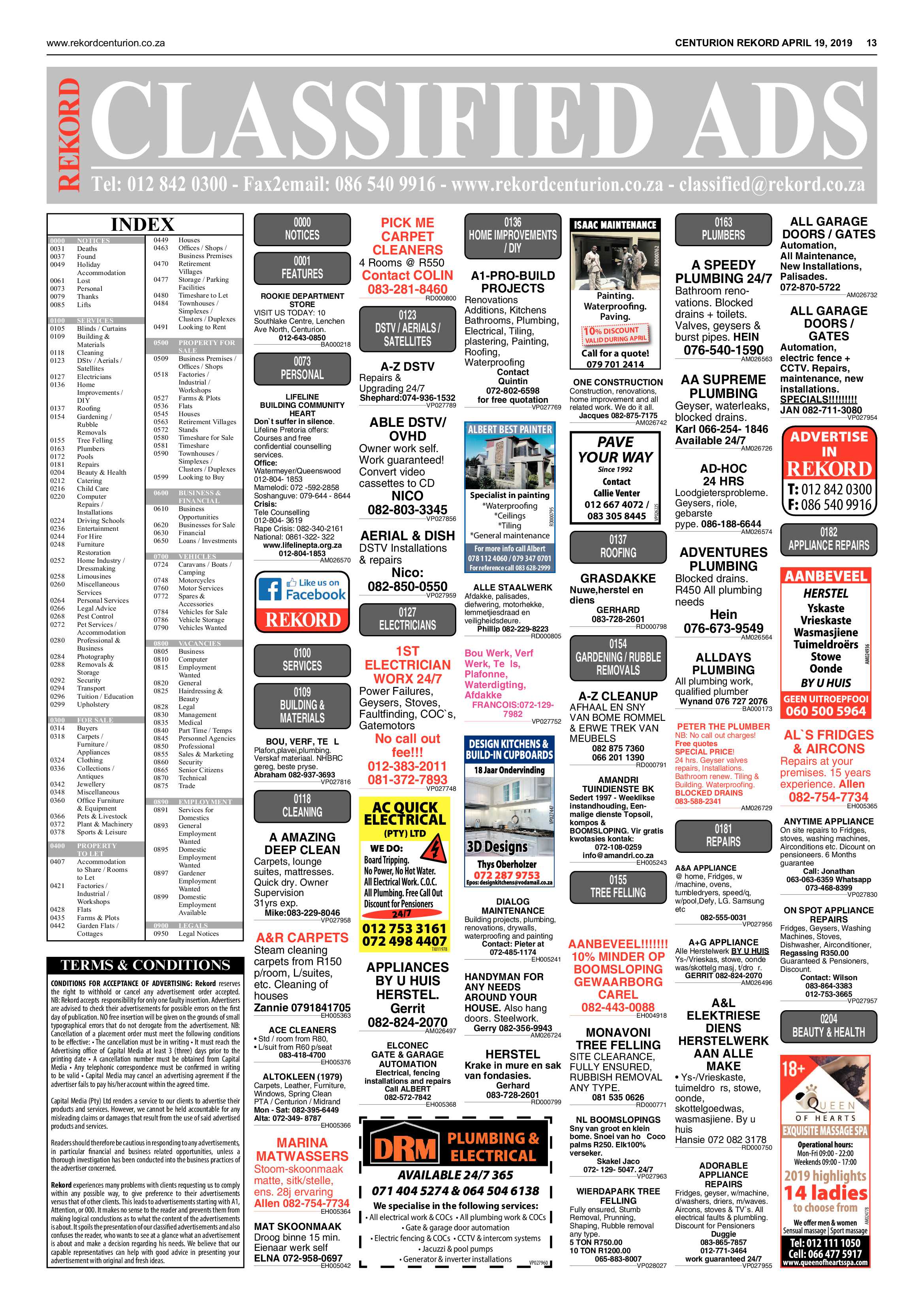 Rekord Centurion 19 April 2019 page 13