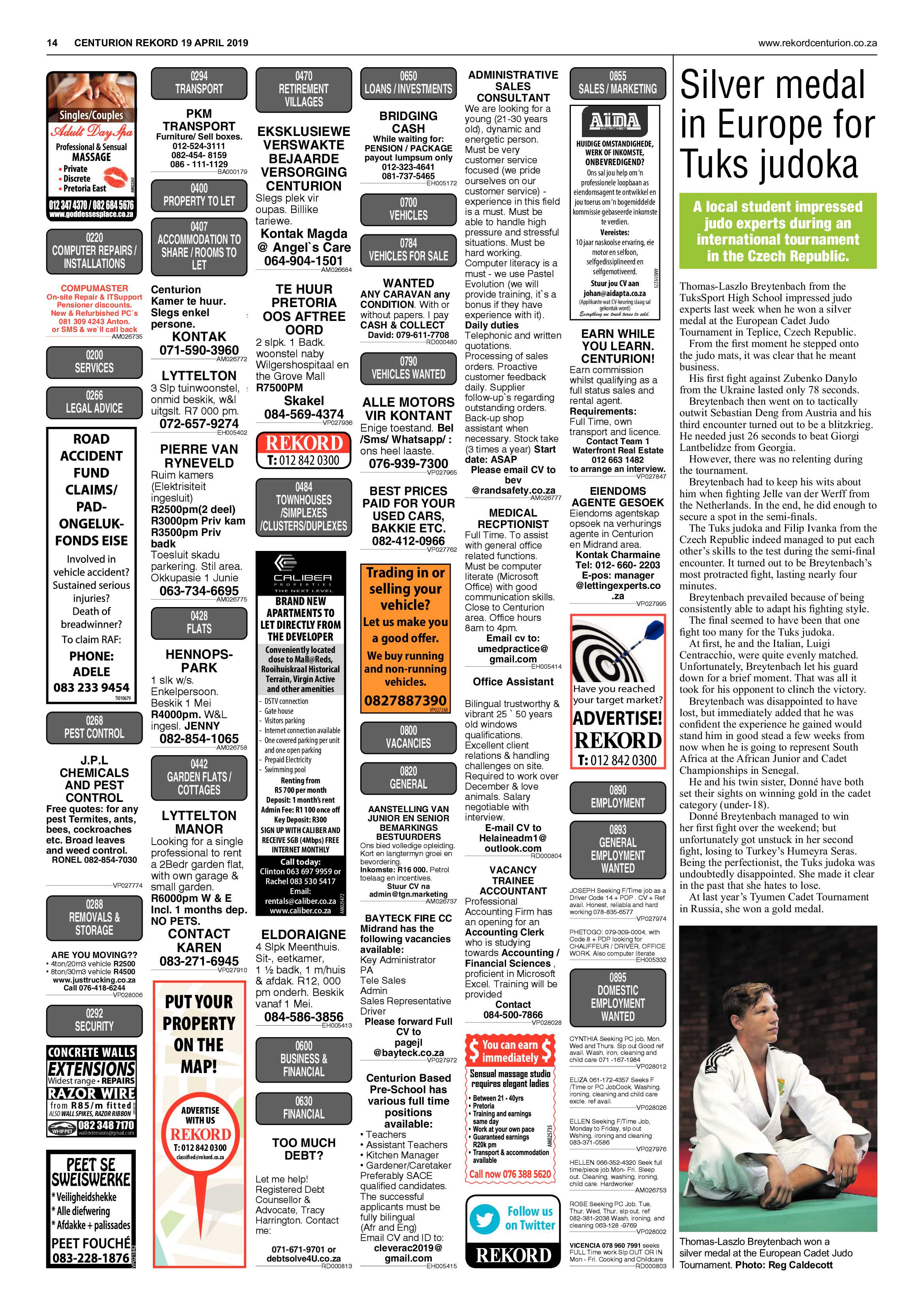 Rekord Centurion 19 April 2019 page 14