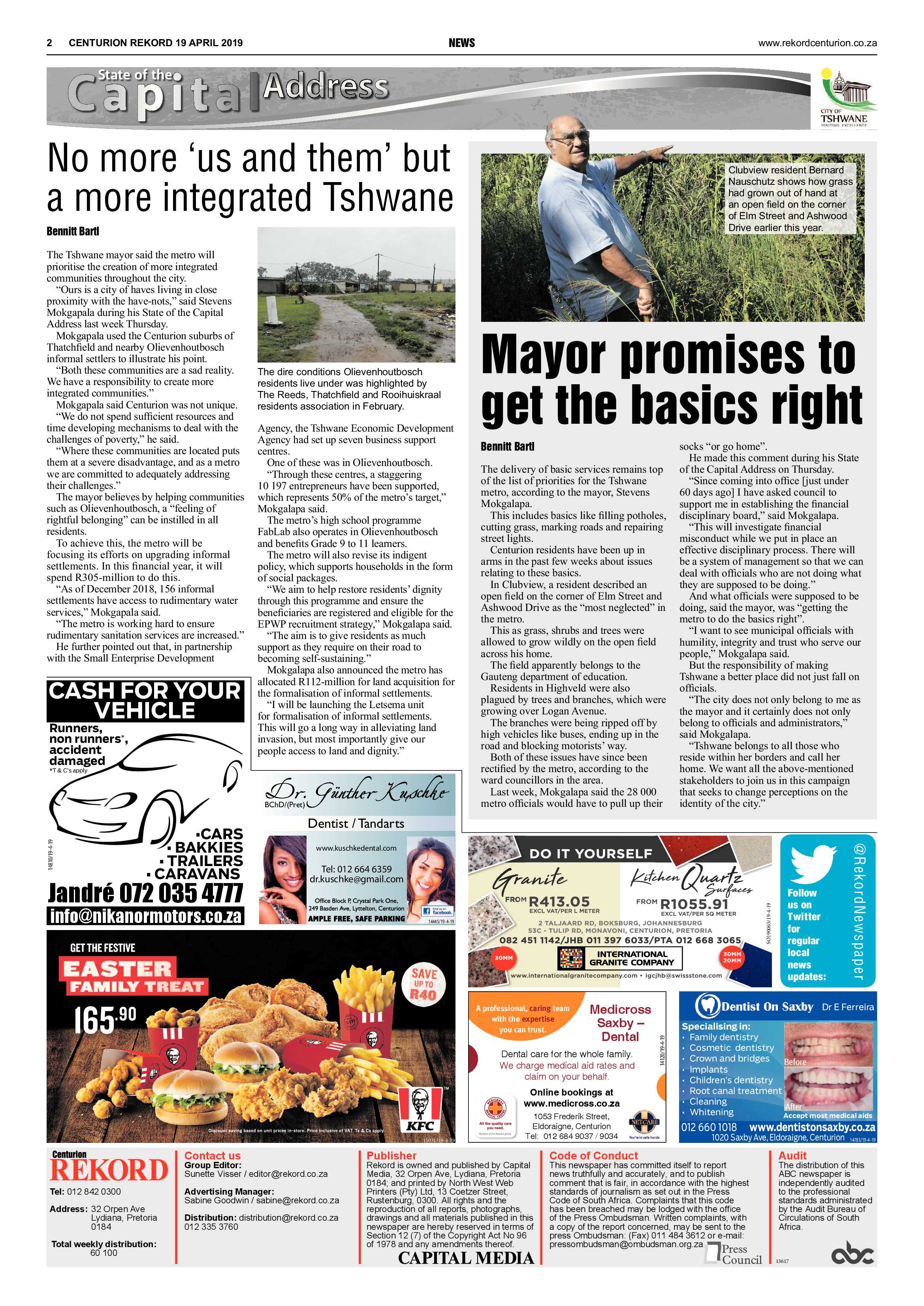 Rekord Centurion 19 April 2019 page 2