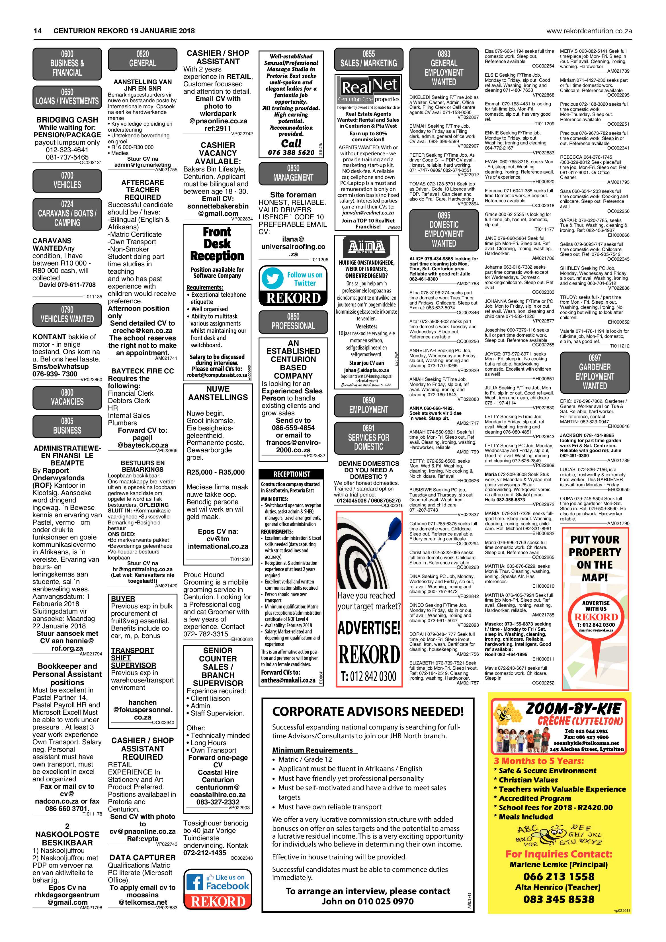 Rekord Centurion 19 January 2018 page 14