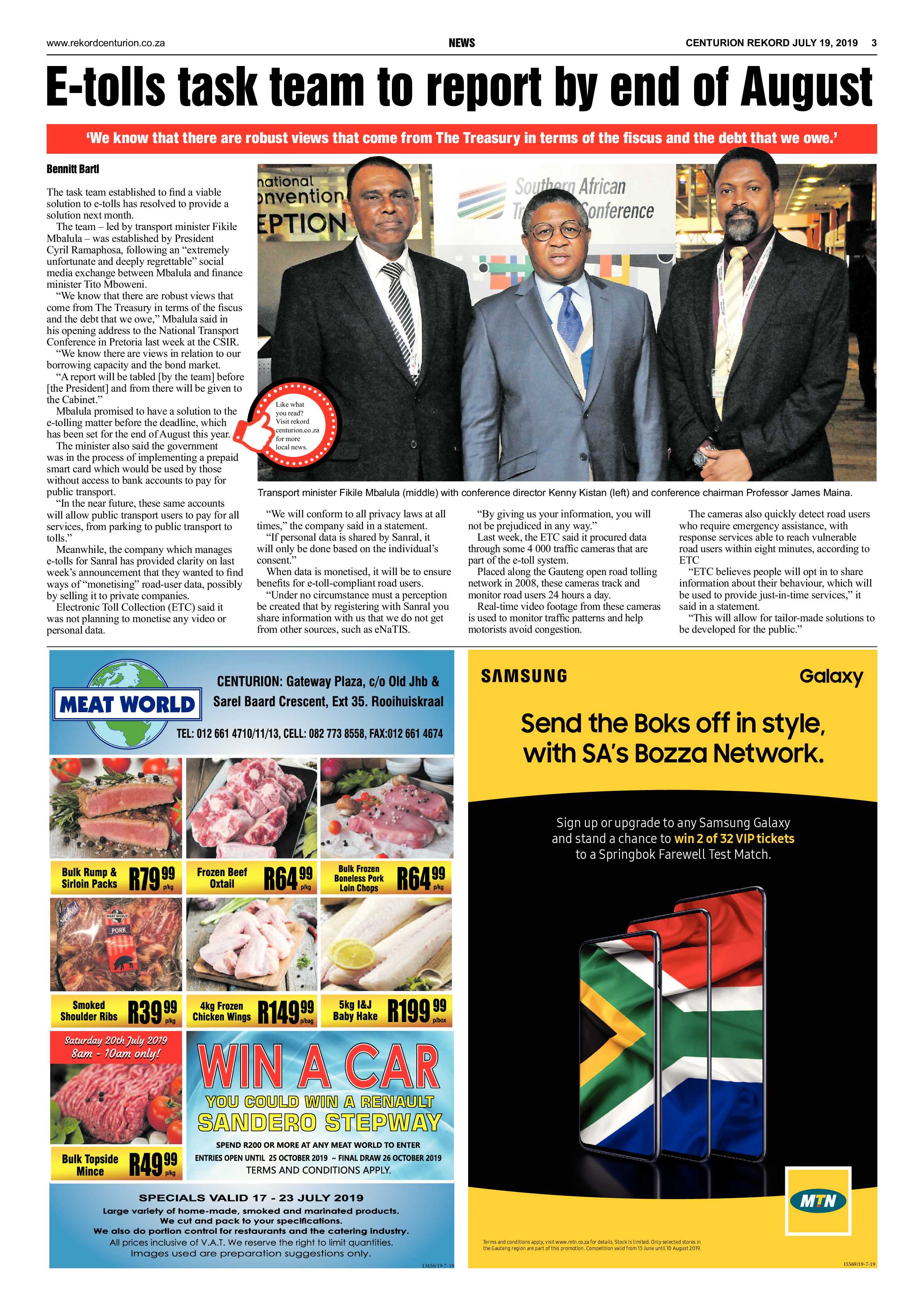 Rekord Centurion 19 July 2019 page 3