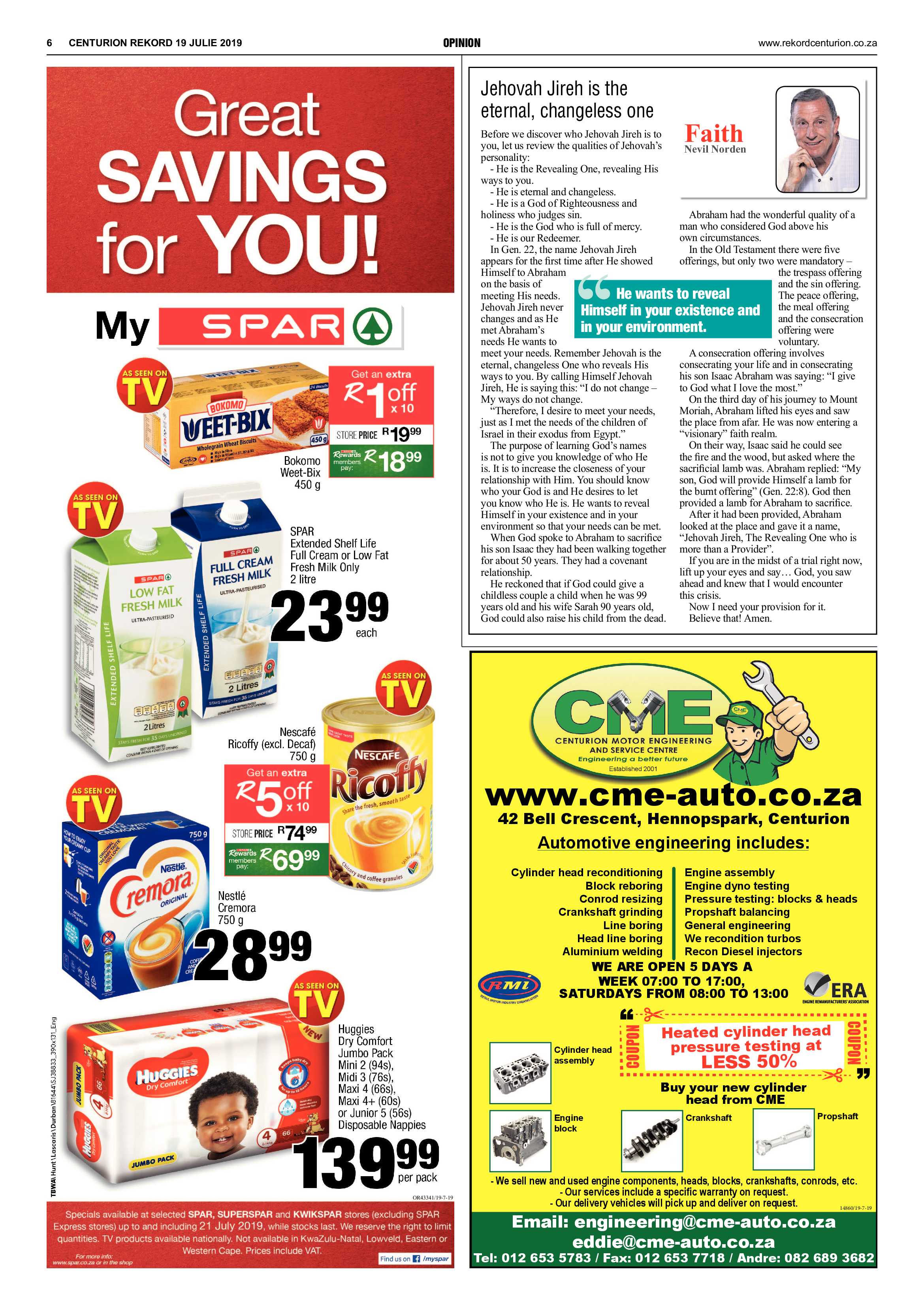 Rekord Centurion 19 July 2019 page 6