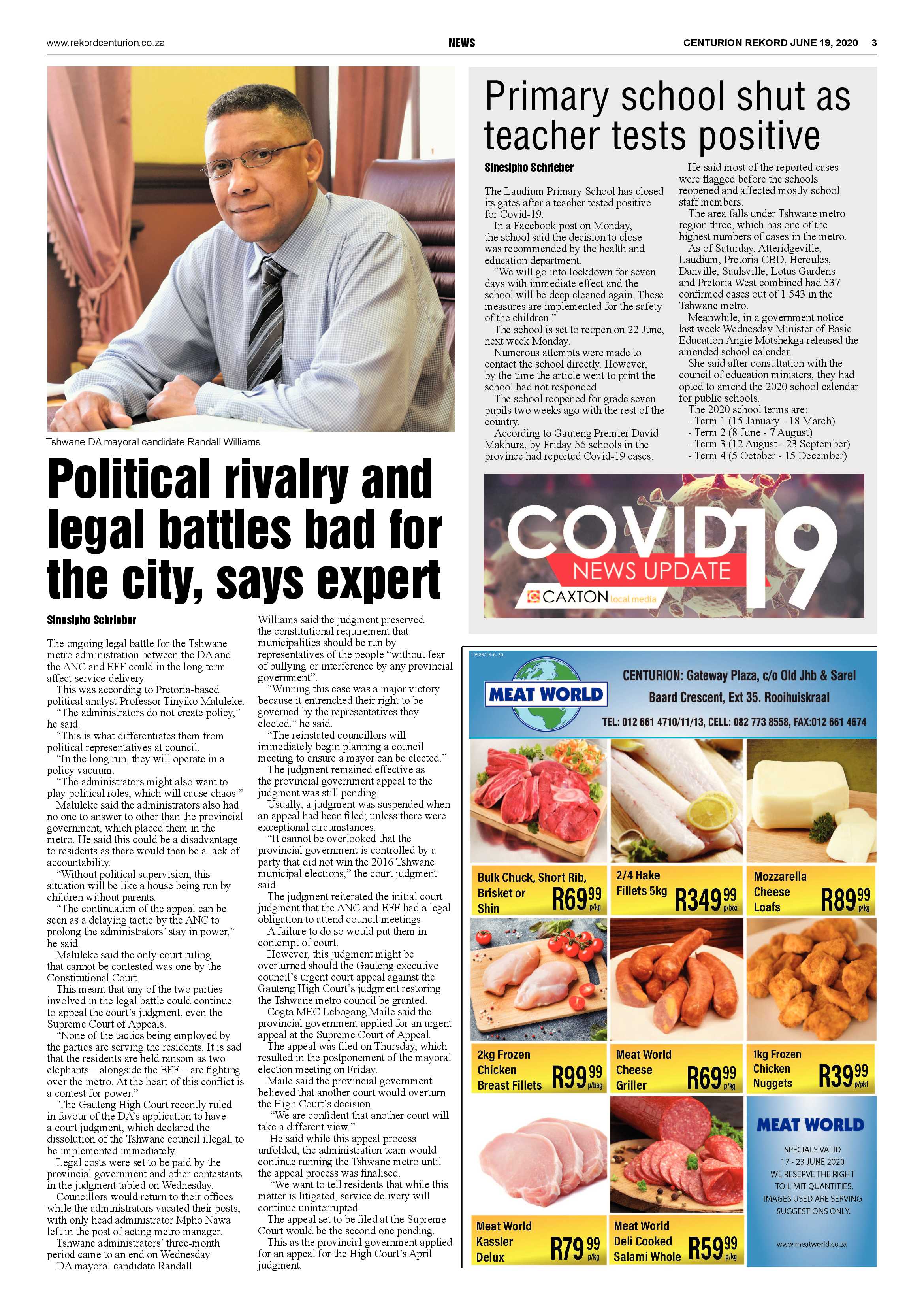 Rekord Centurion 19 June 2020 page 3