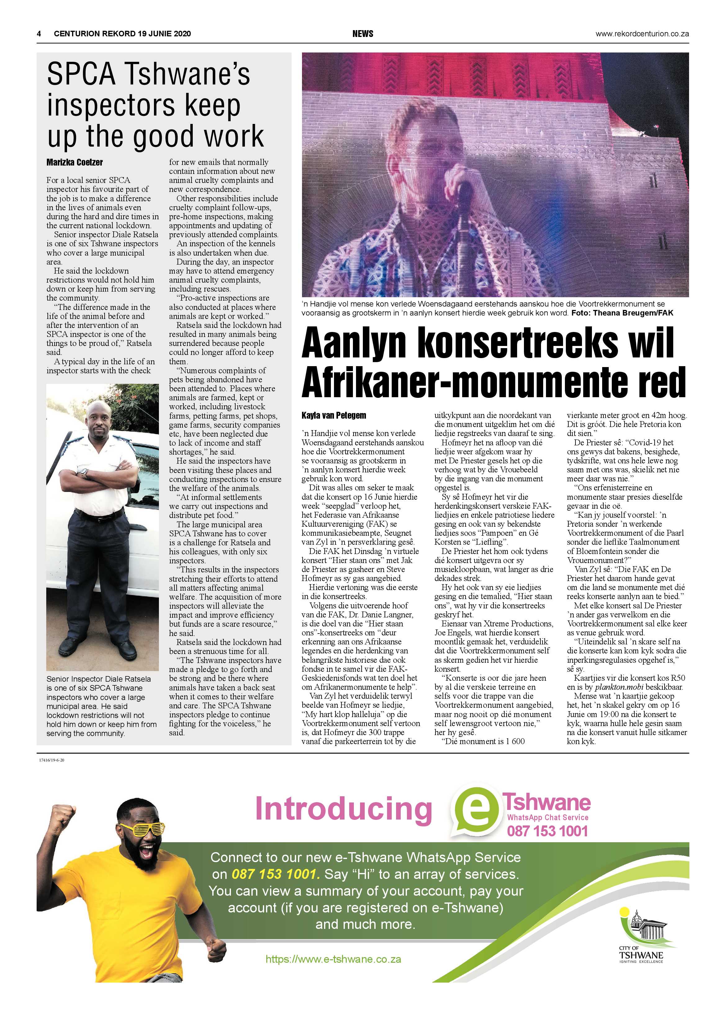 Rekord Centurion 19 June 2020 page 4