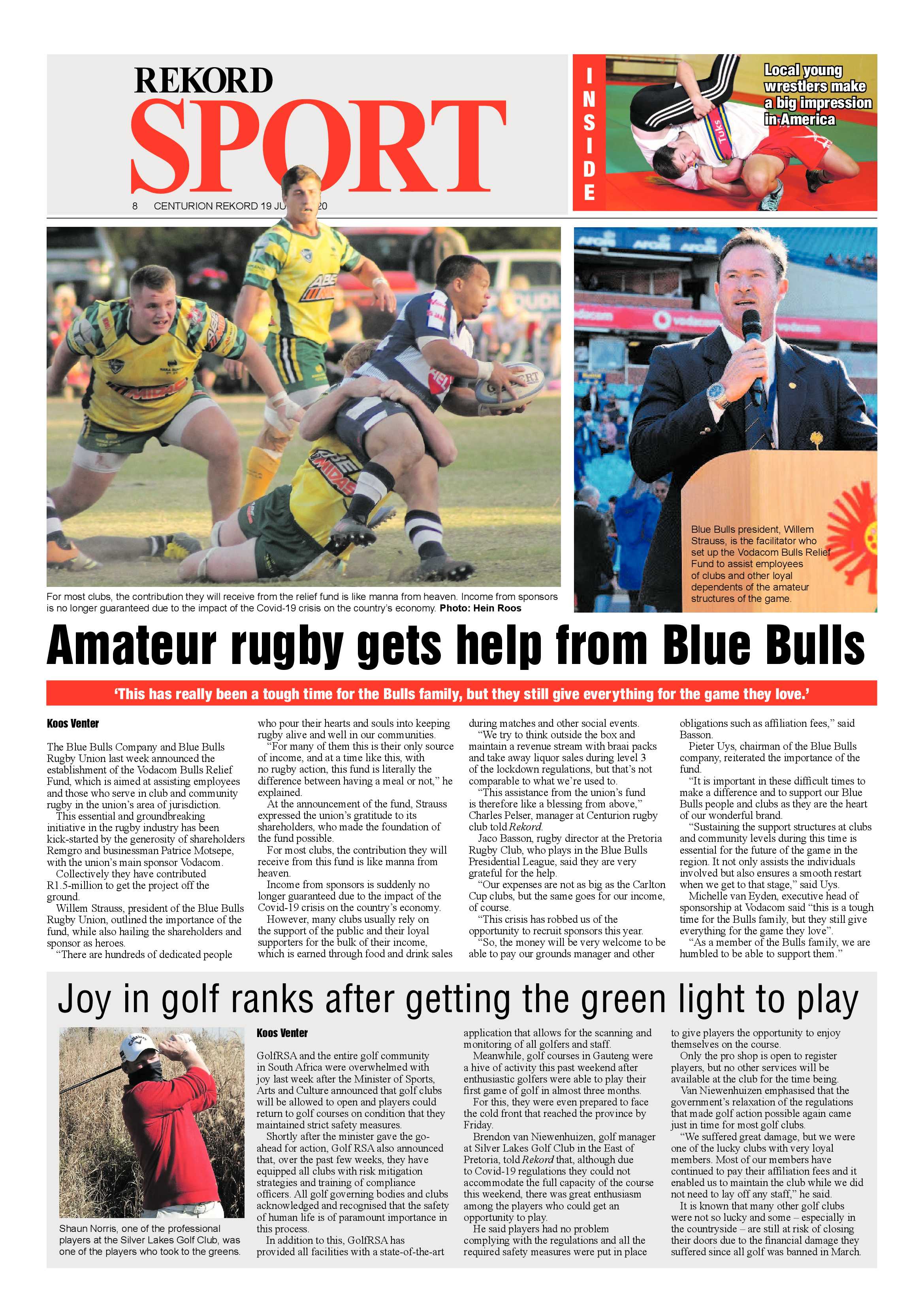 Rekord Centurion 19 June 2020 page 8