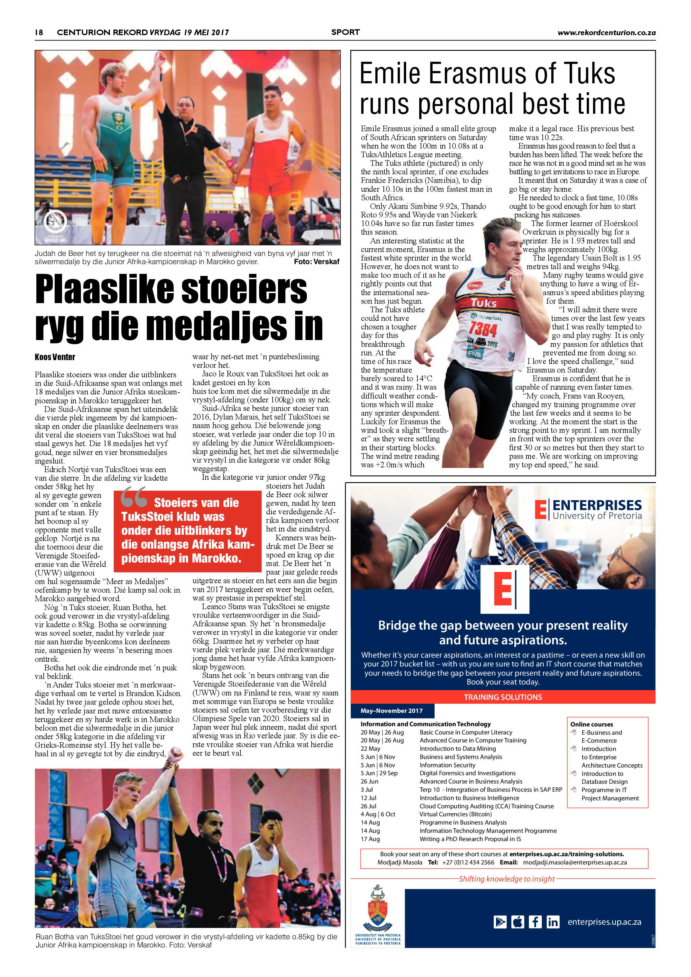 Rekord Centurion 19 May 2017 page 18