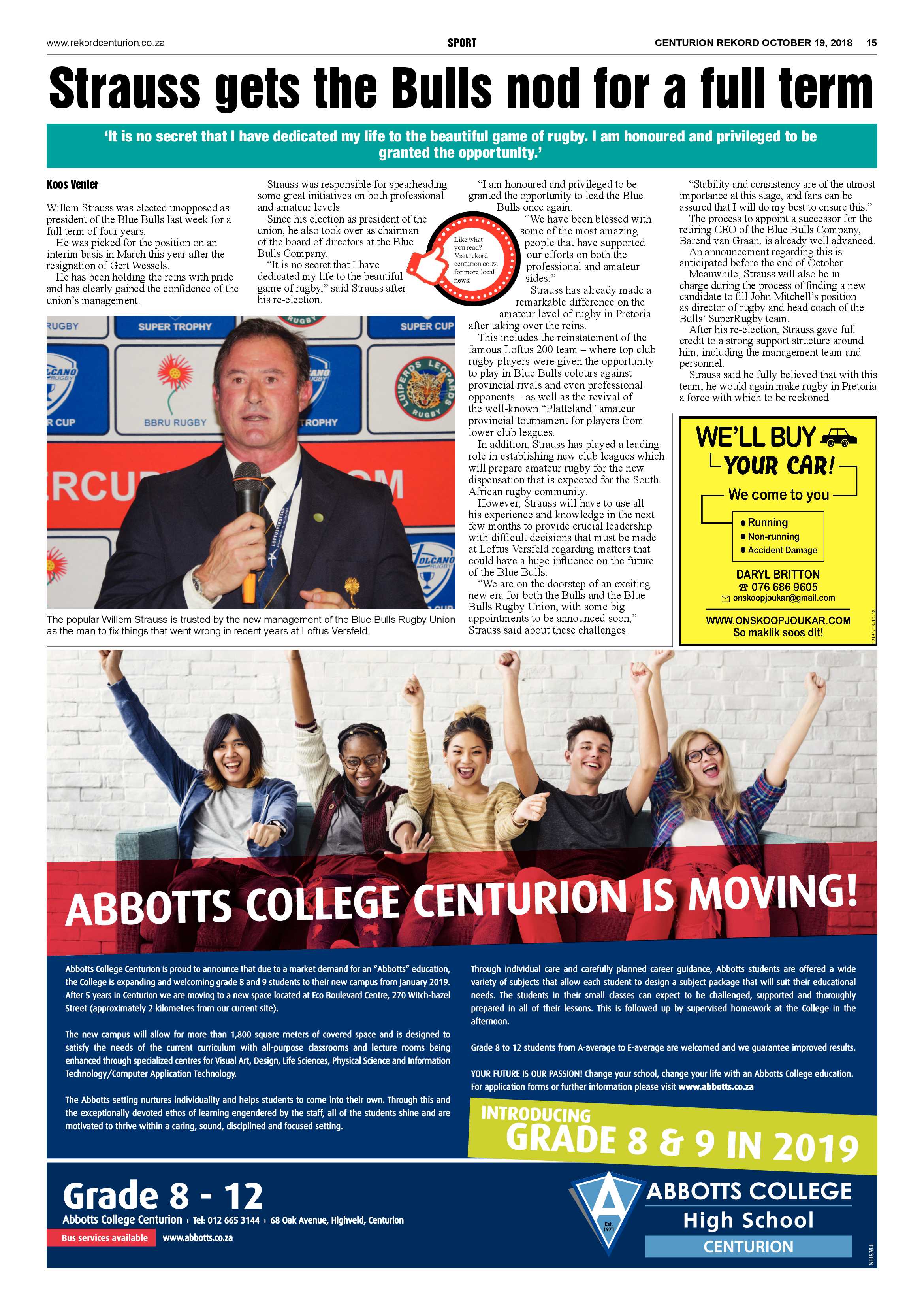 Rekord Centurion 19 October 2018 page 15