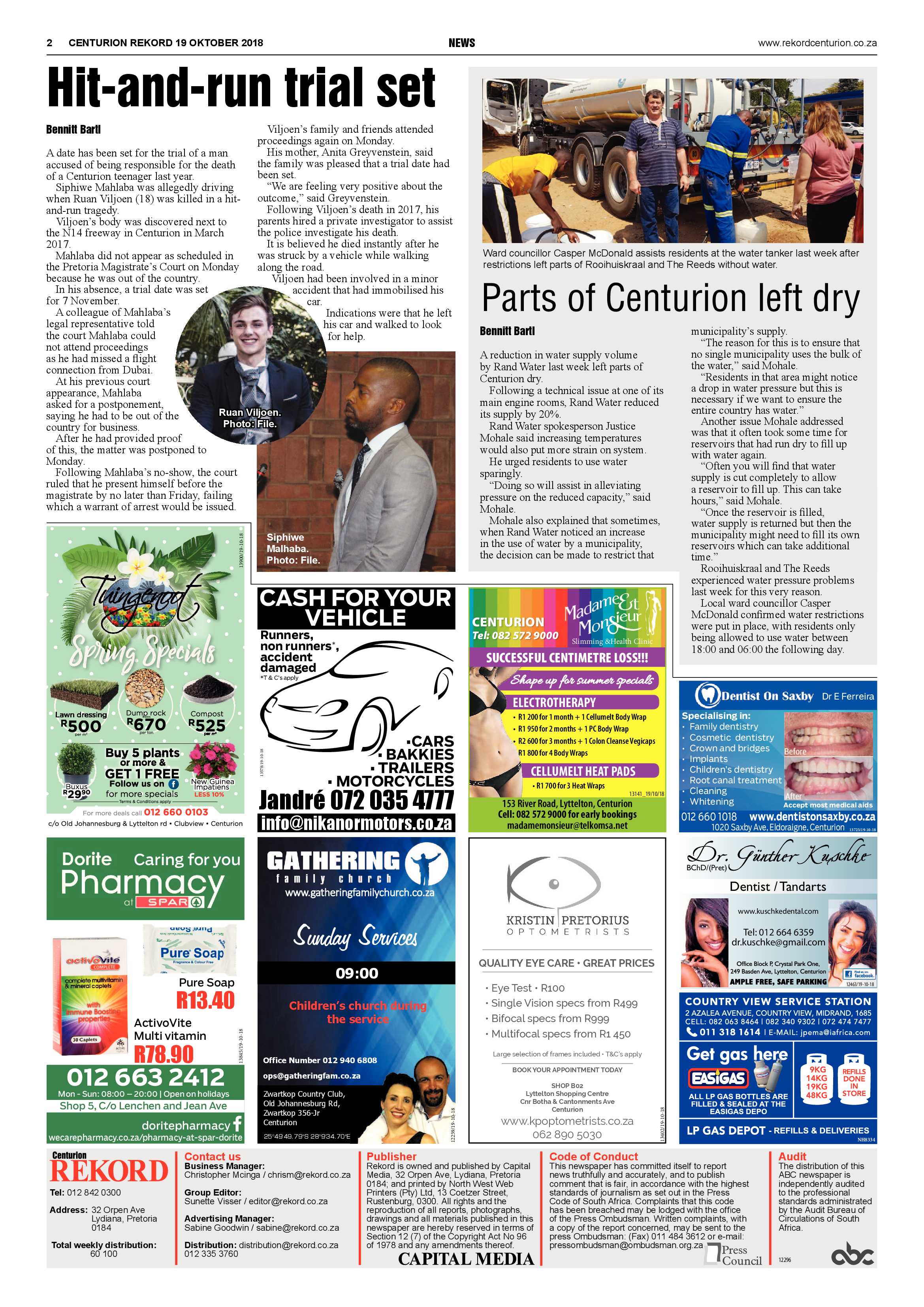 Rekord Centurion 19 October 2018 page 2