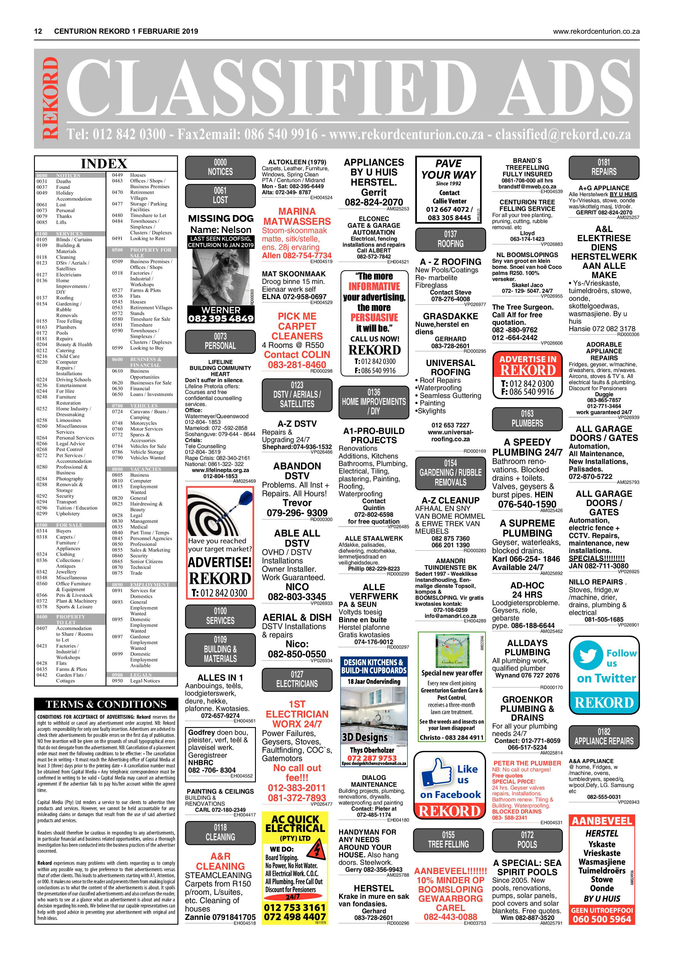 Rekord Centurion 1 February 2019 page 12