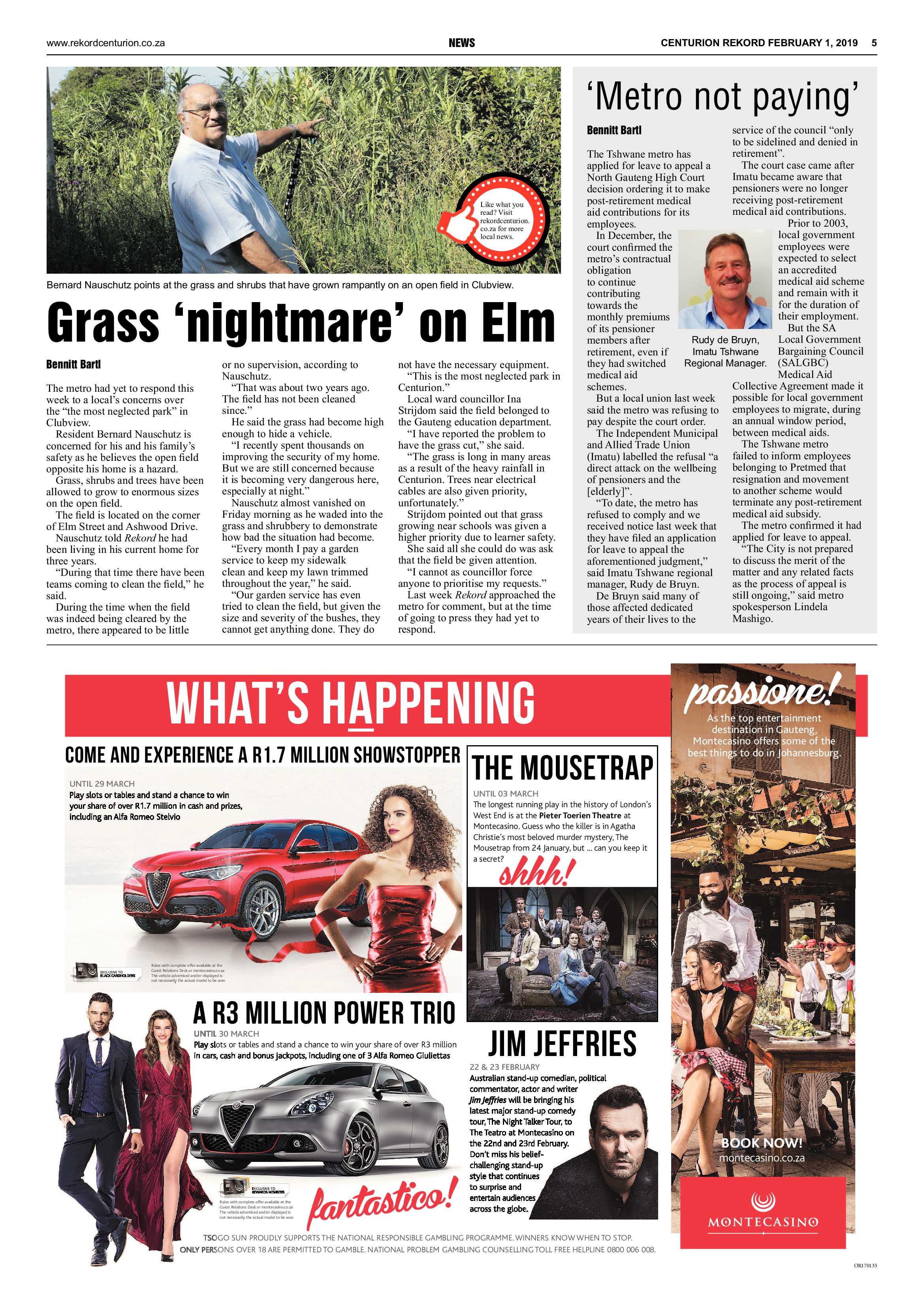 Rekord Centurion 1 February 2019 page 5
