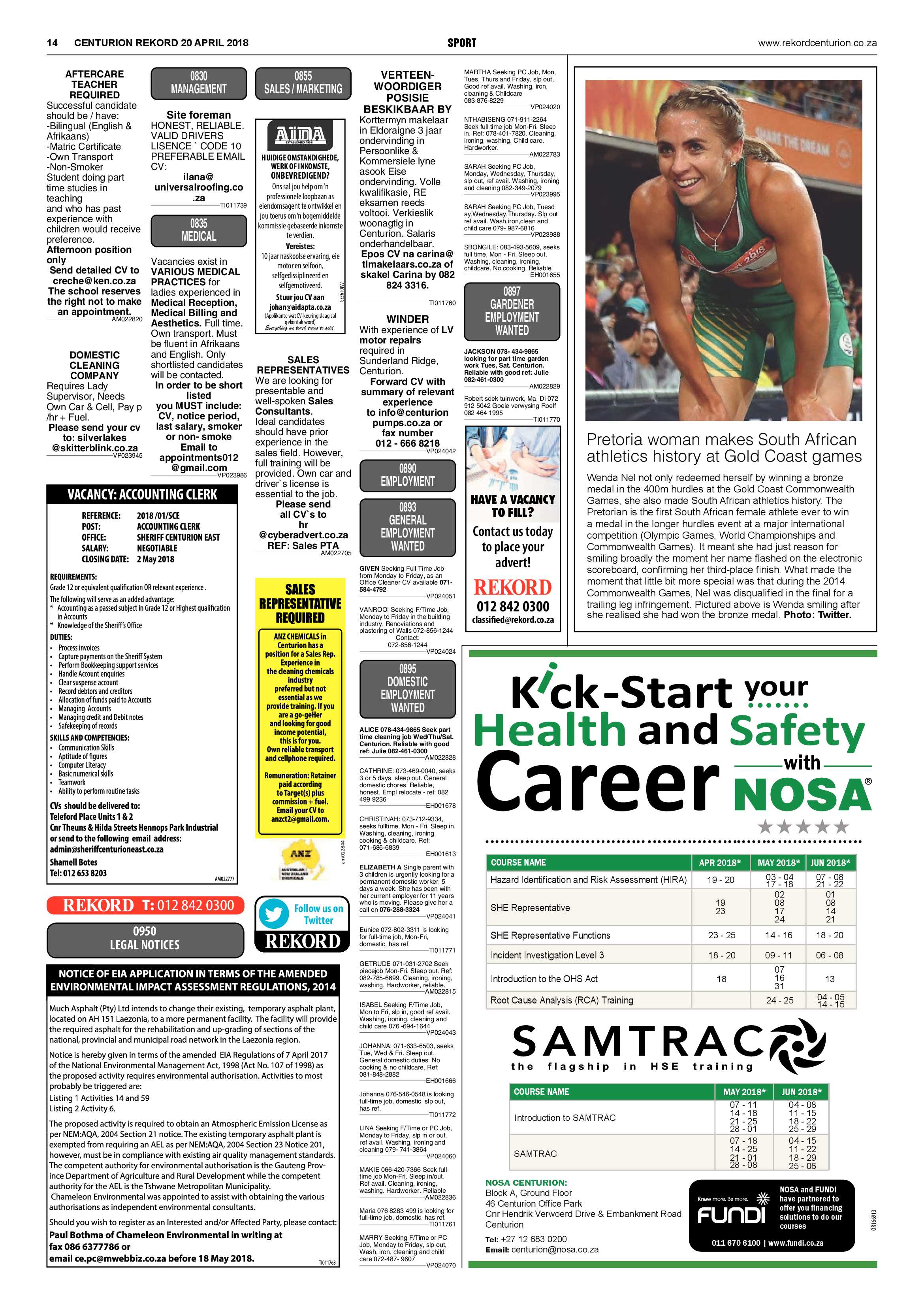 Rekord Centurion 20 April 2018 page 14