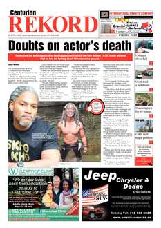 Rekord Centurion 20 April 2018