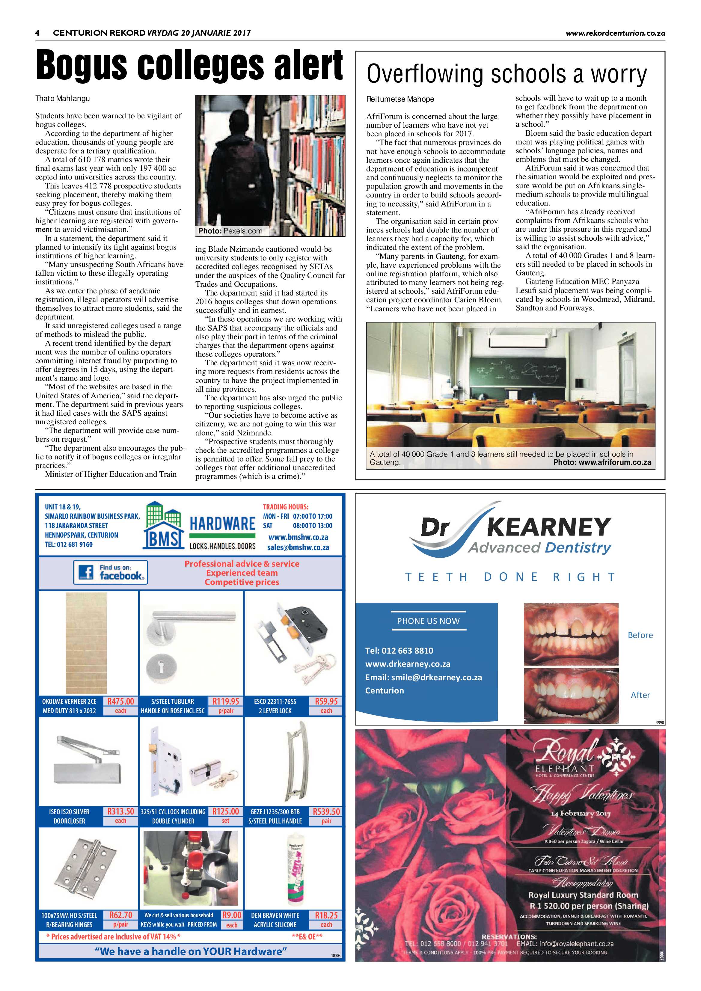 Rekord Centurion 20 January 2017 page 4