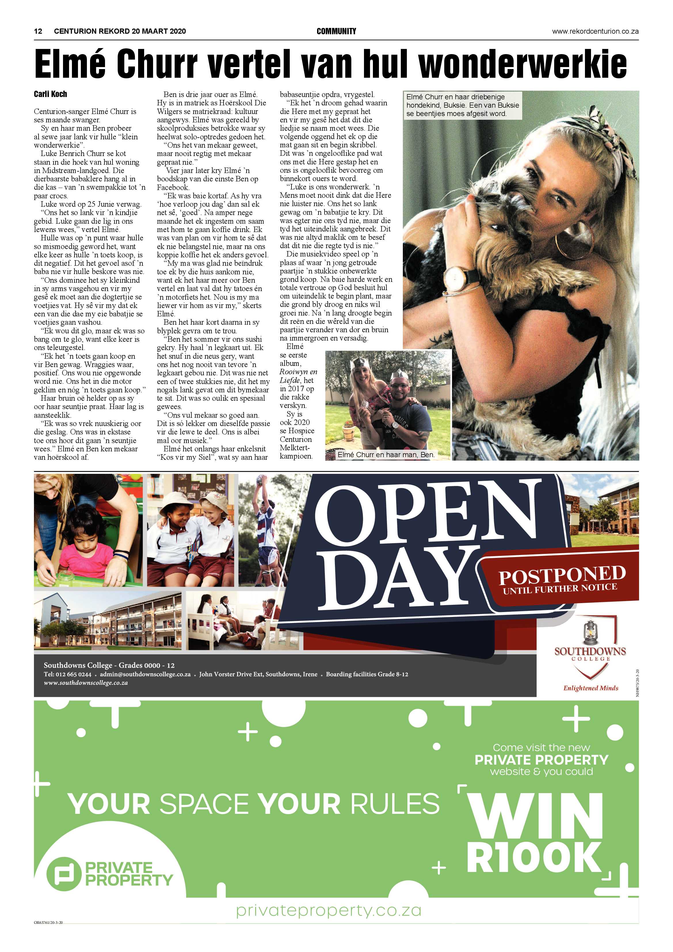 Rekord Centurion 20 March 2020 page 12