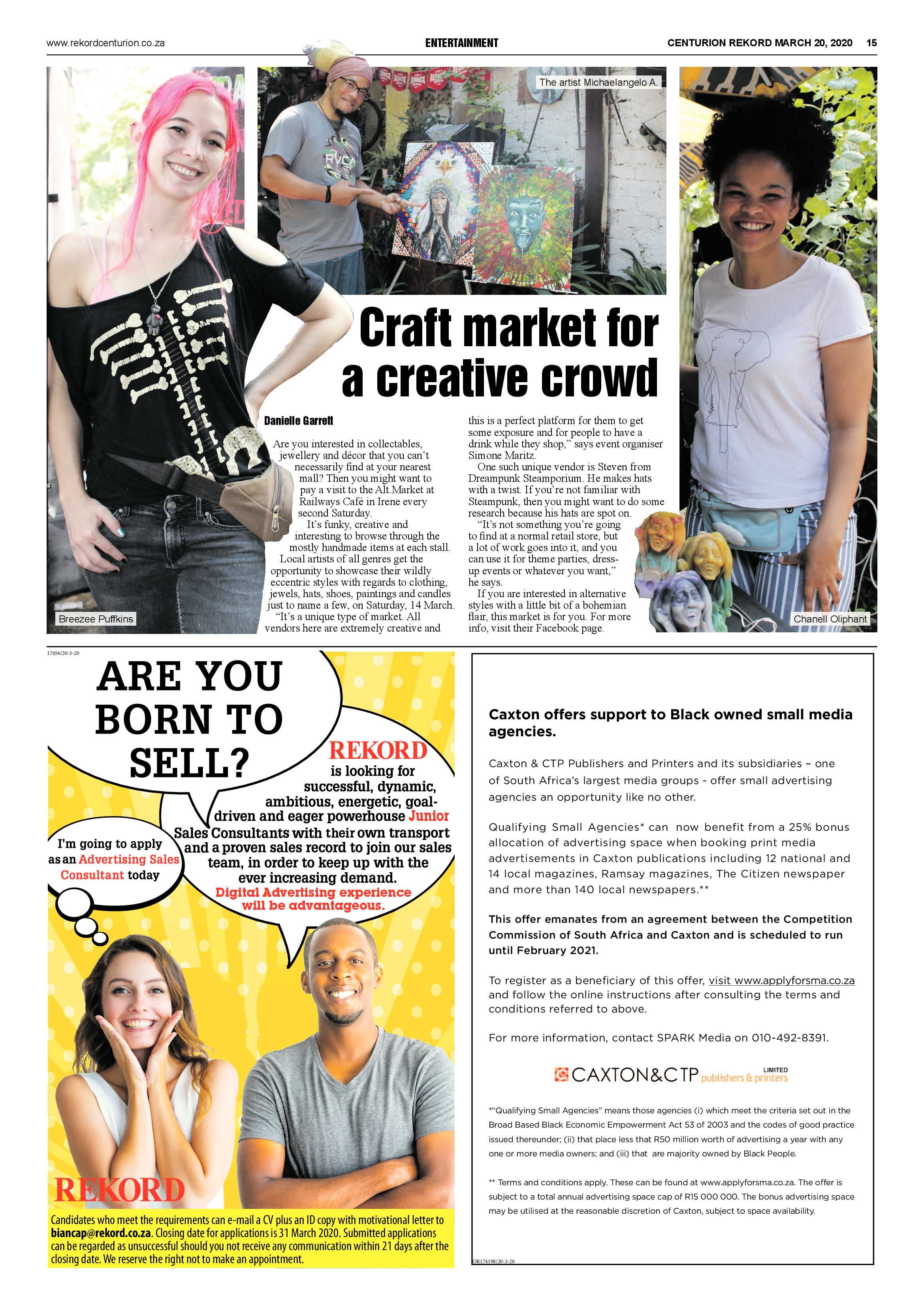 Rekord Centurion 20 March 2020 page 15