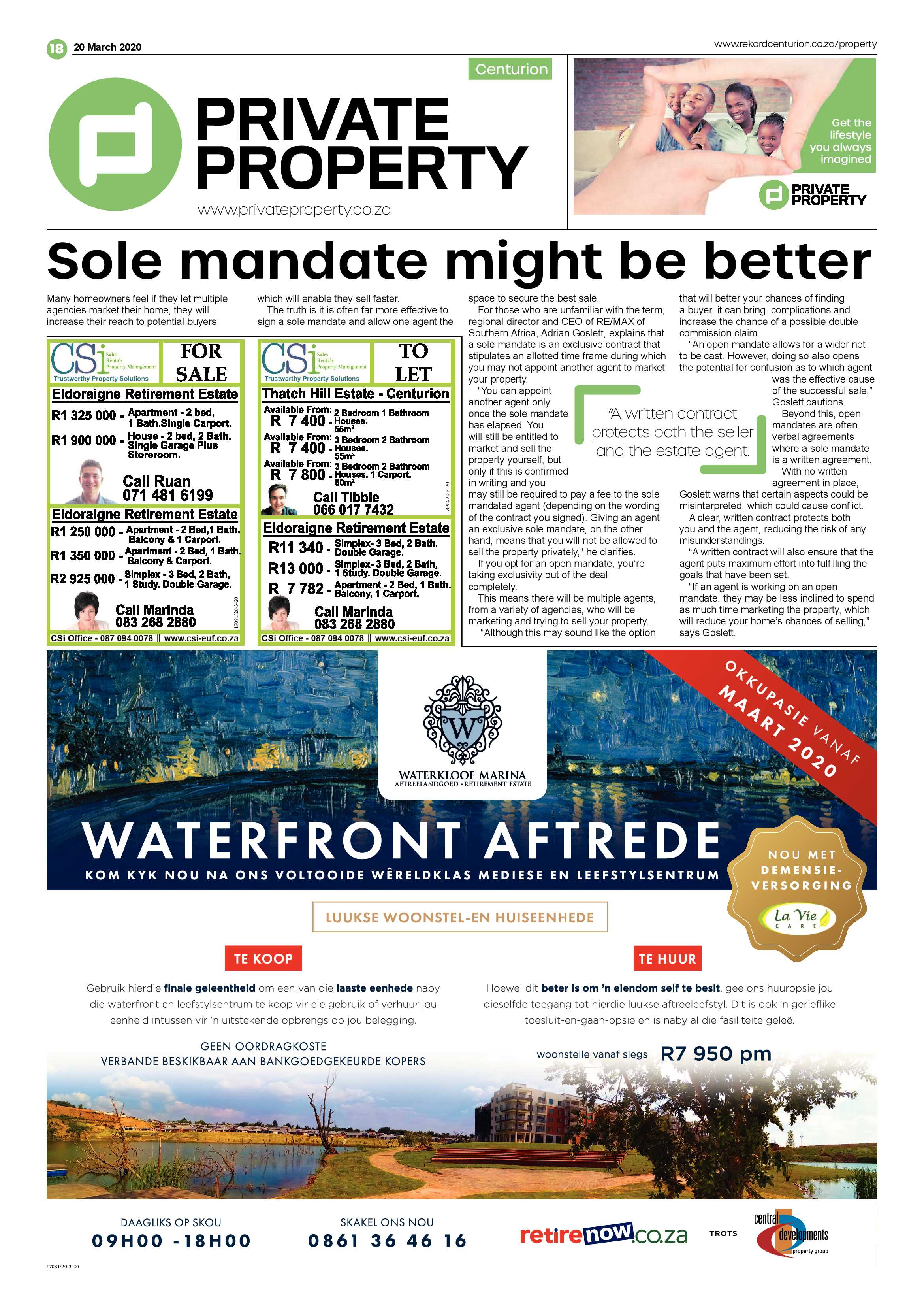 Rekord Centurion 20 March 2020 page 18
