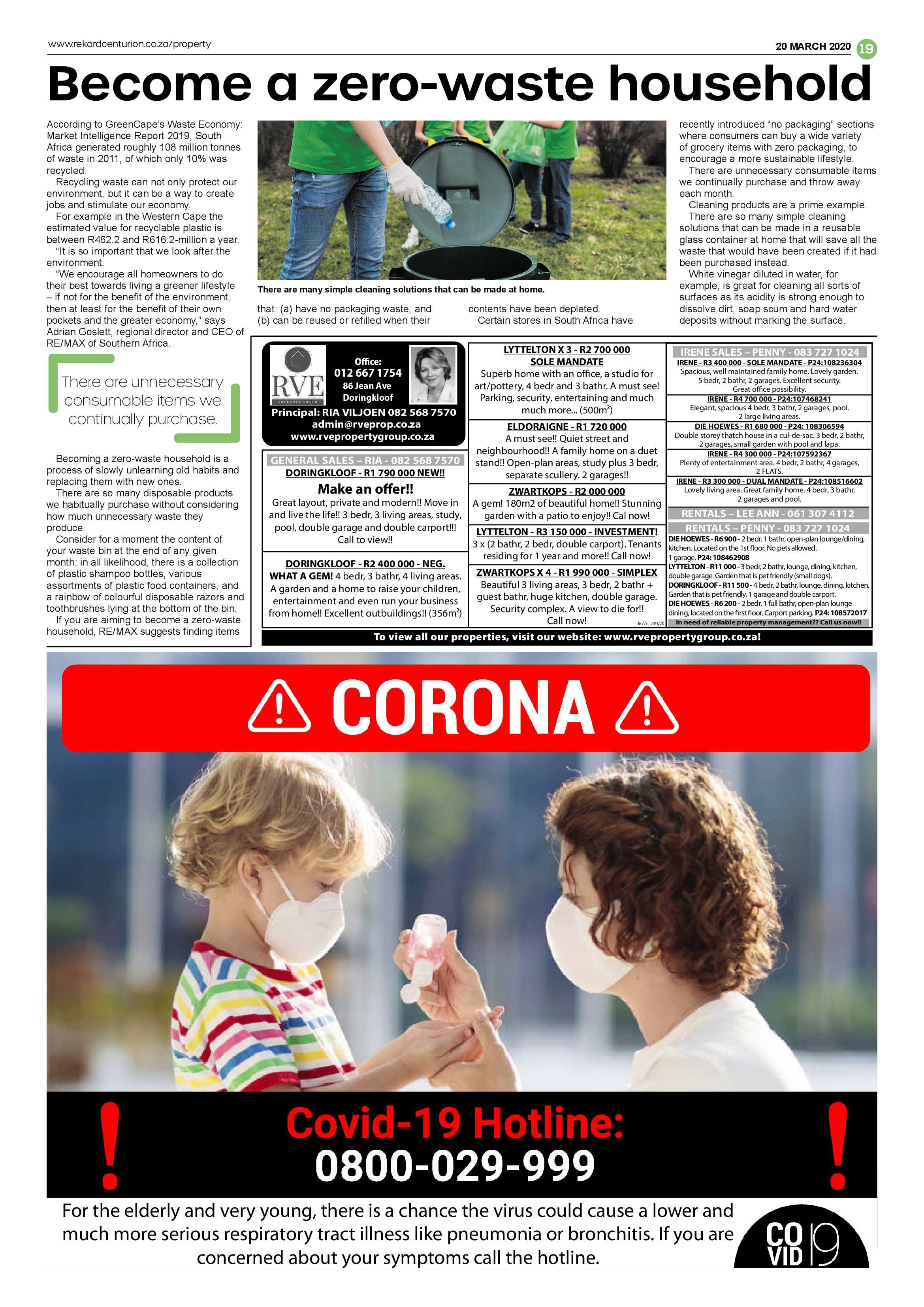 Rekord Centurion 20 March 2020 page 19