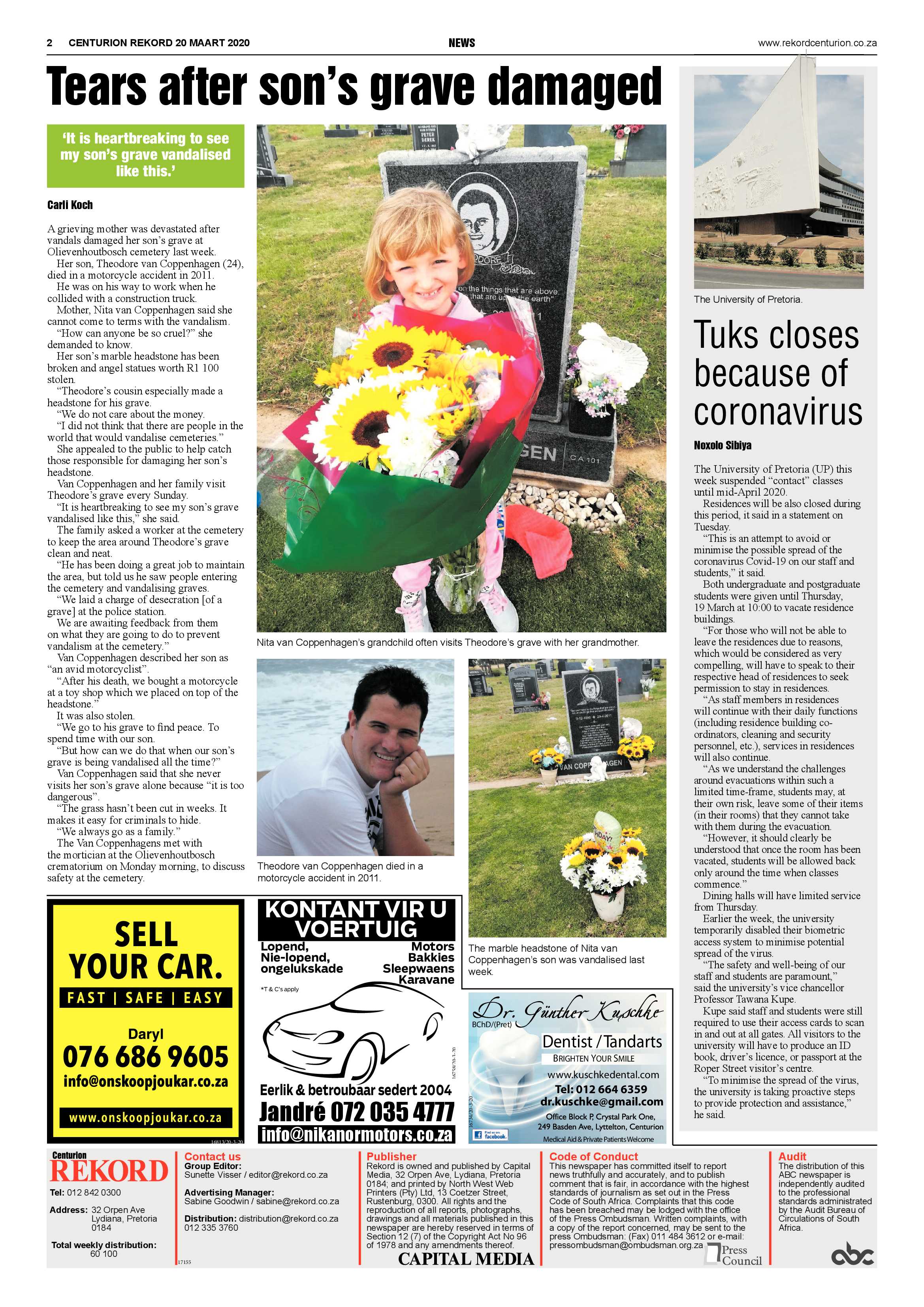 Rekord Centurion 20 March 2020 page 2