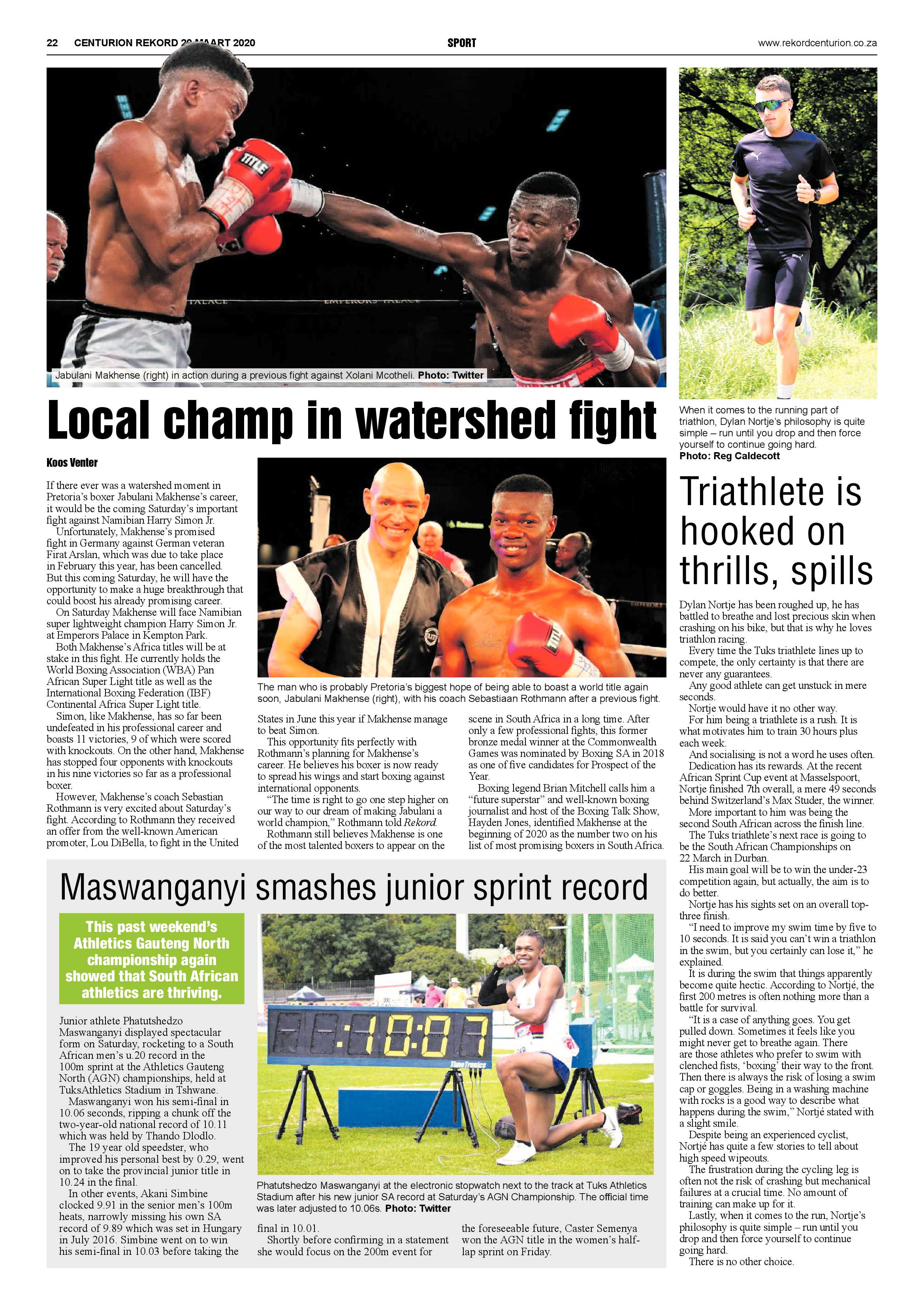 Rekord Centurion 20 March 2020 page 22