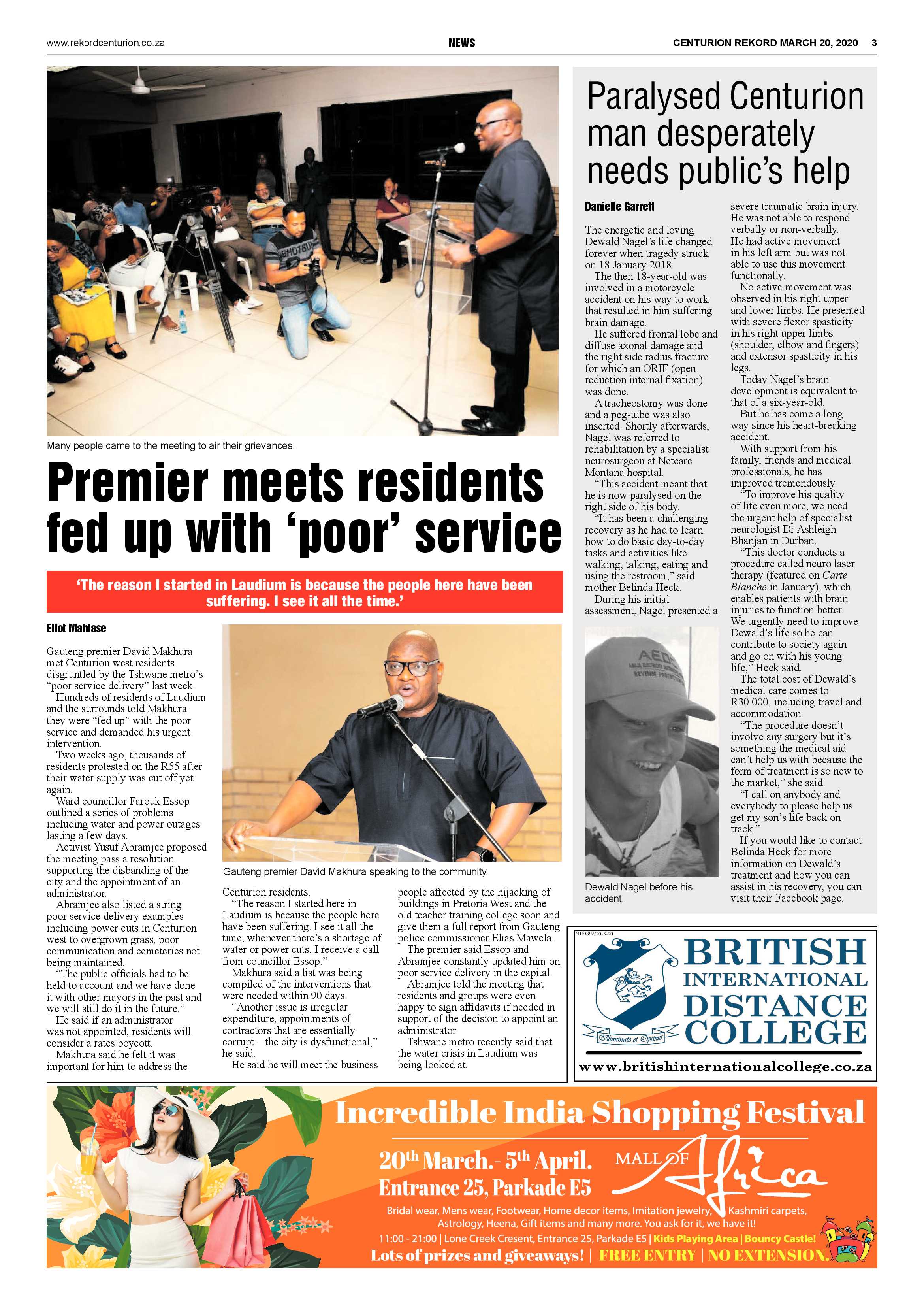 Rekord Centurion 20 March 2020 page 3