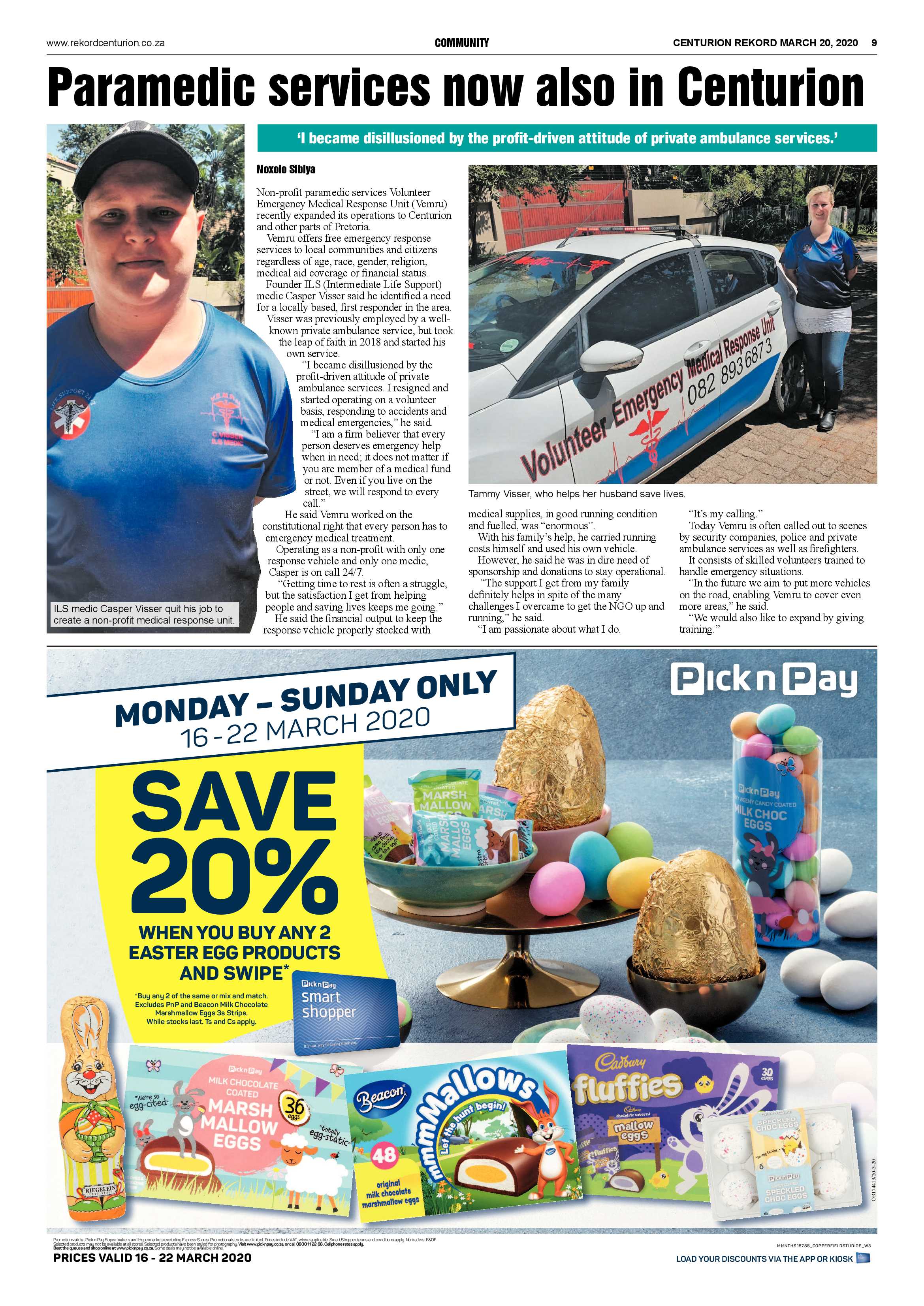 Rekord Centurion 20 March 2020 page 9