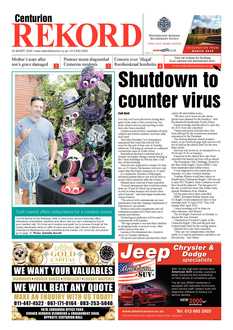 Rekord Centurion 20 March 2020