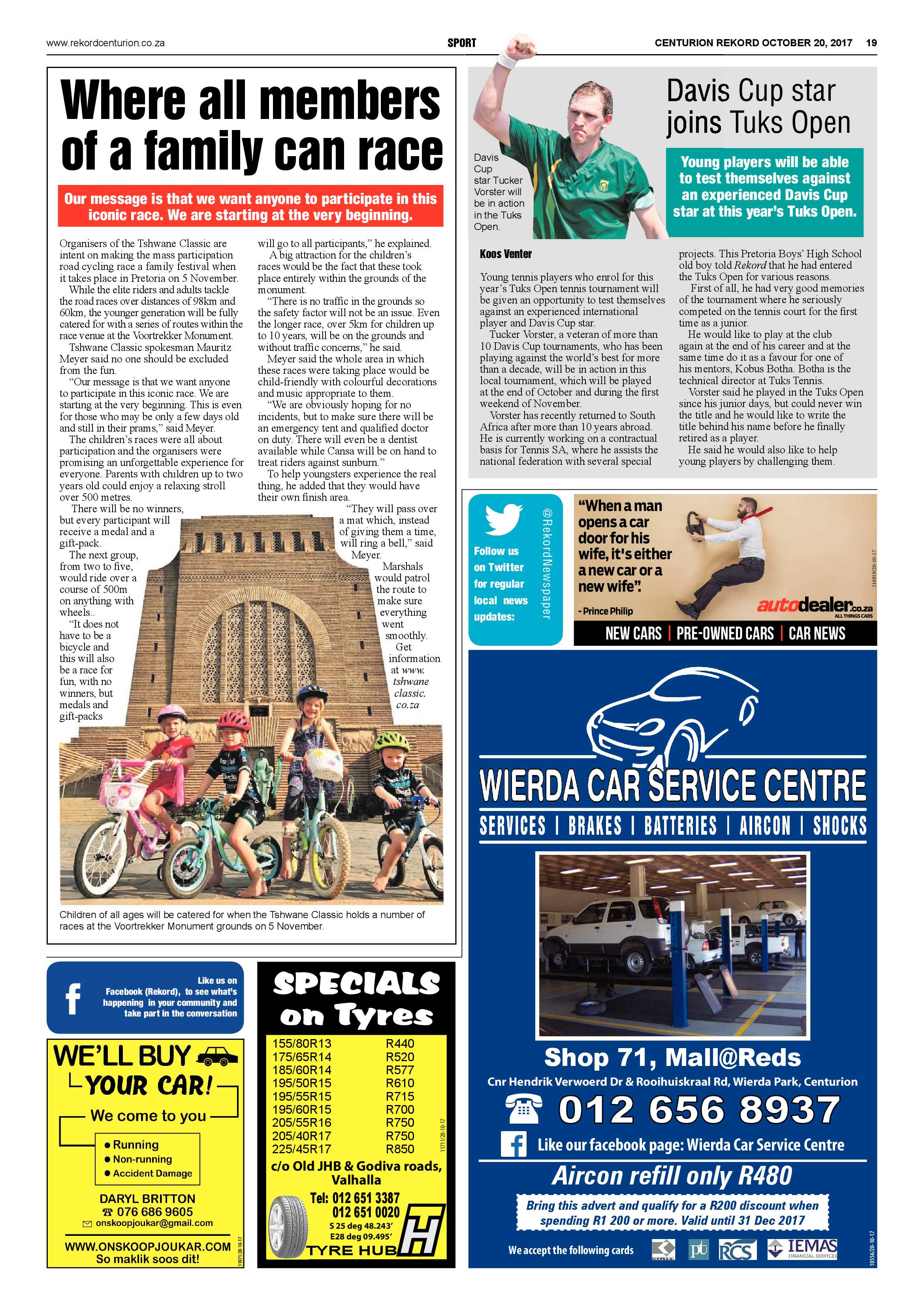Rekord Centurion 20 October 2017 page 19