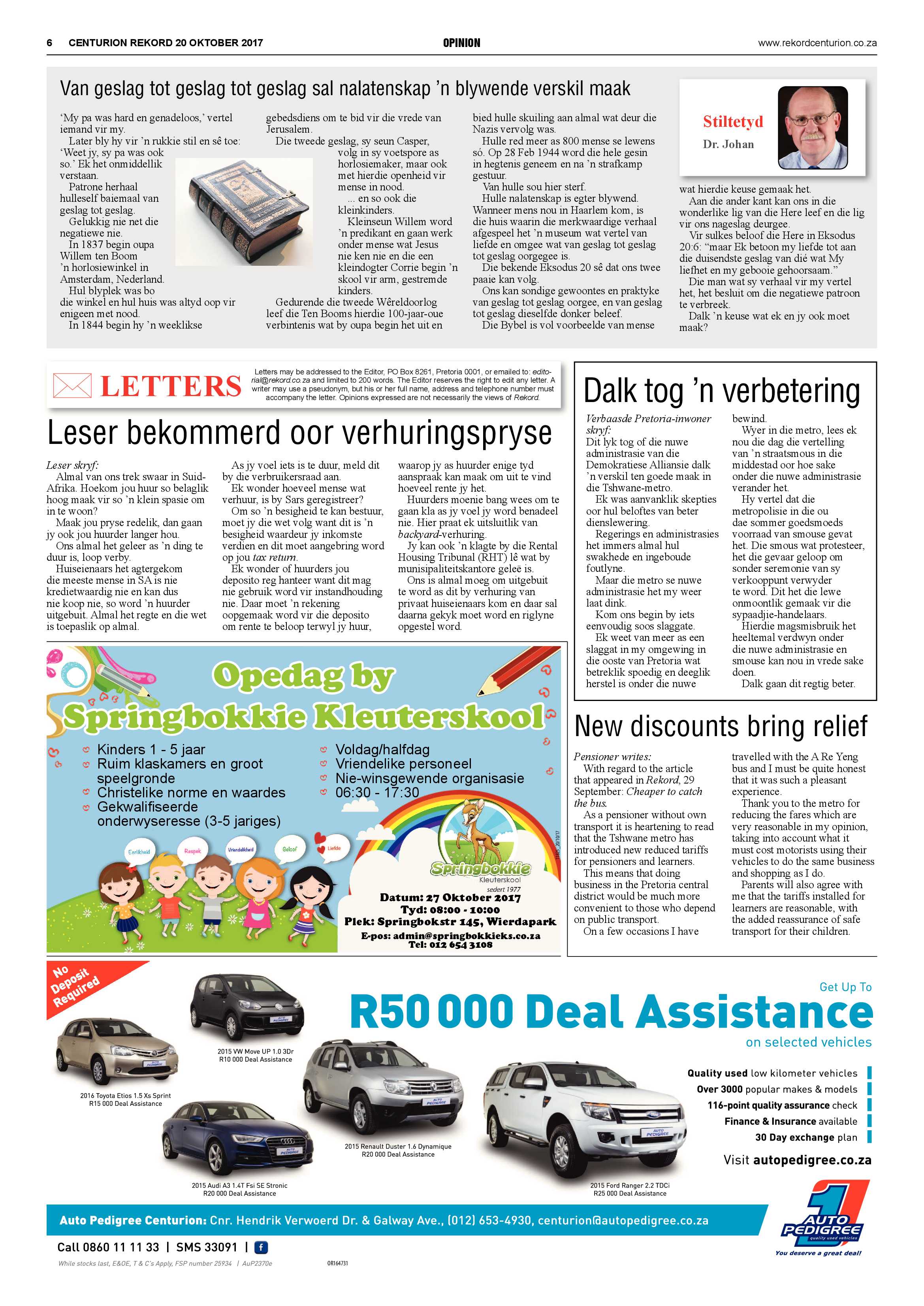Rekord Centurion 20 October 2017 page 6