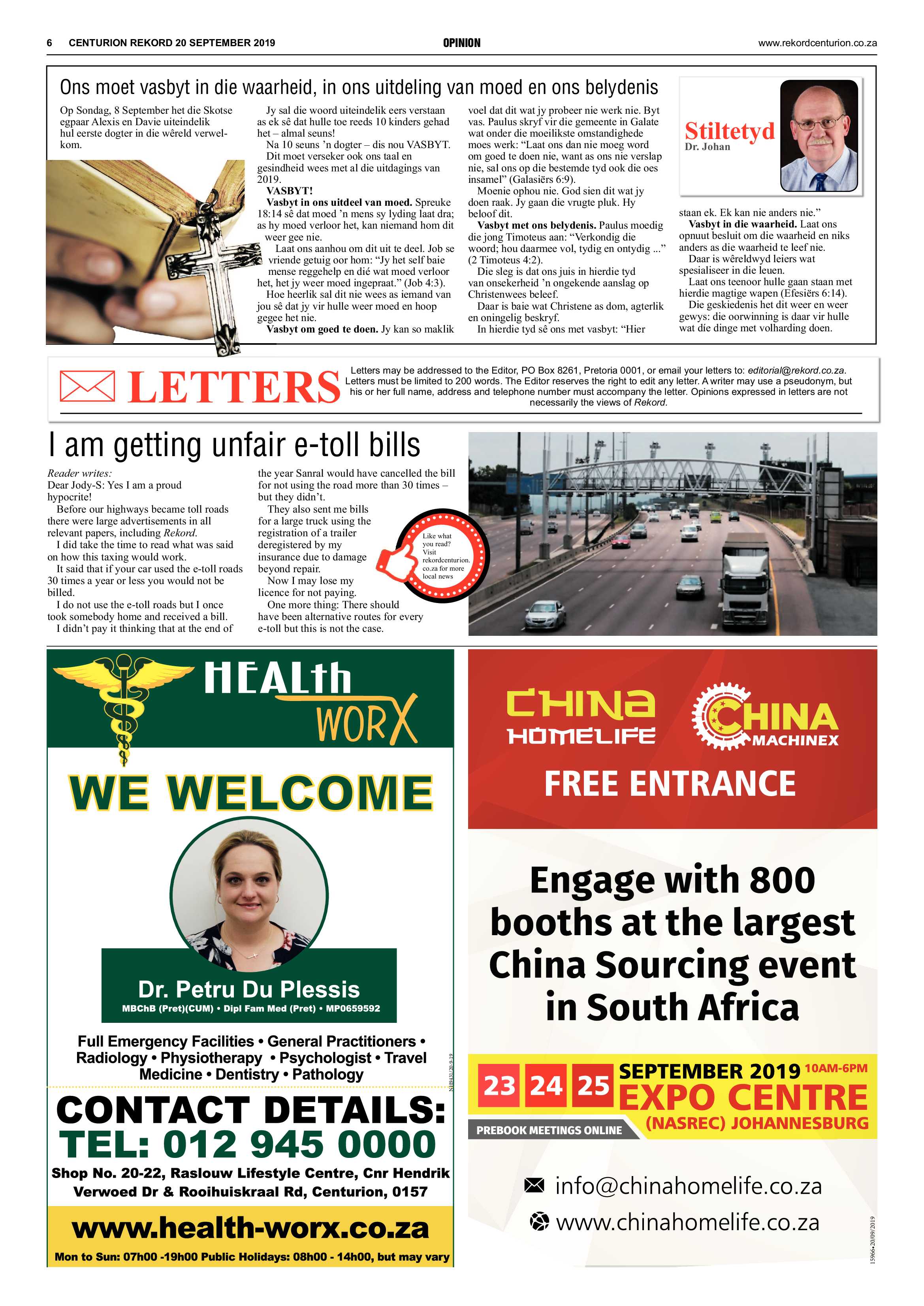 Rekord Centurion 20 September 2019 page 6