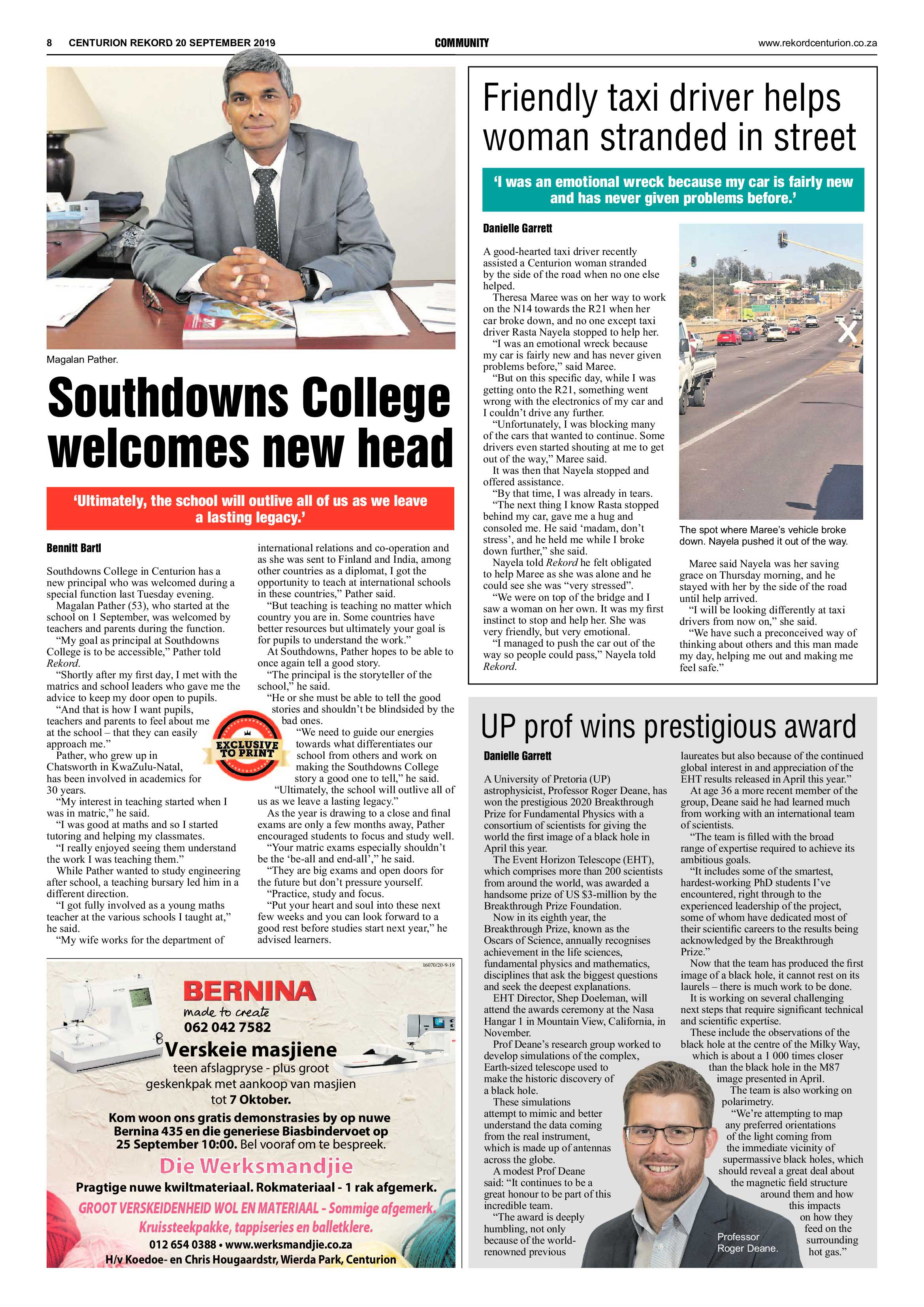Rekord Centurion 20 September 2019 page 8