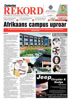 Rekord Centurion 20 September 2019