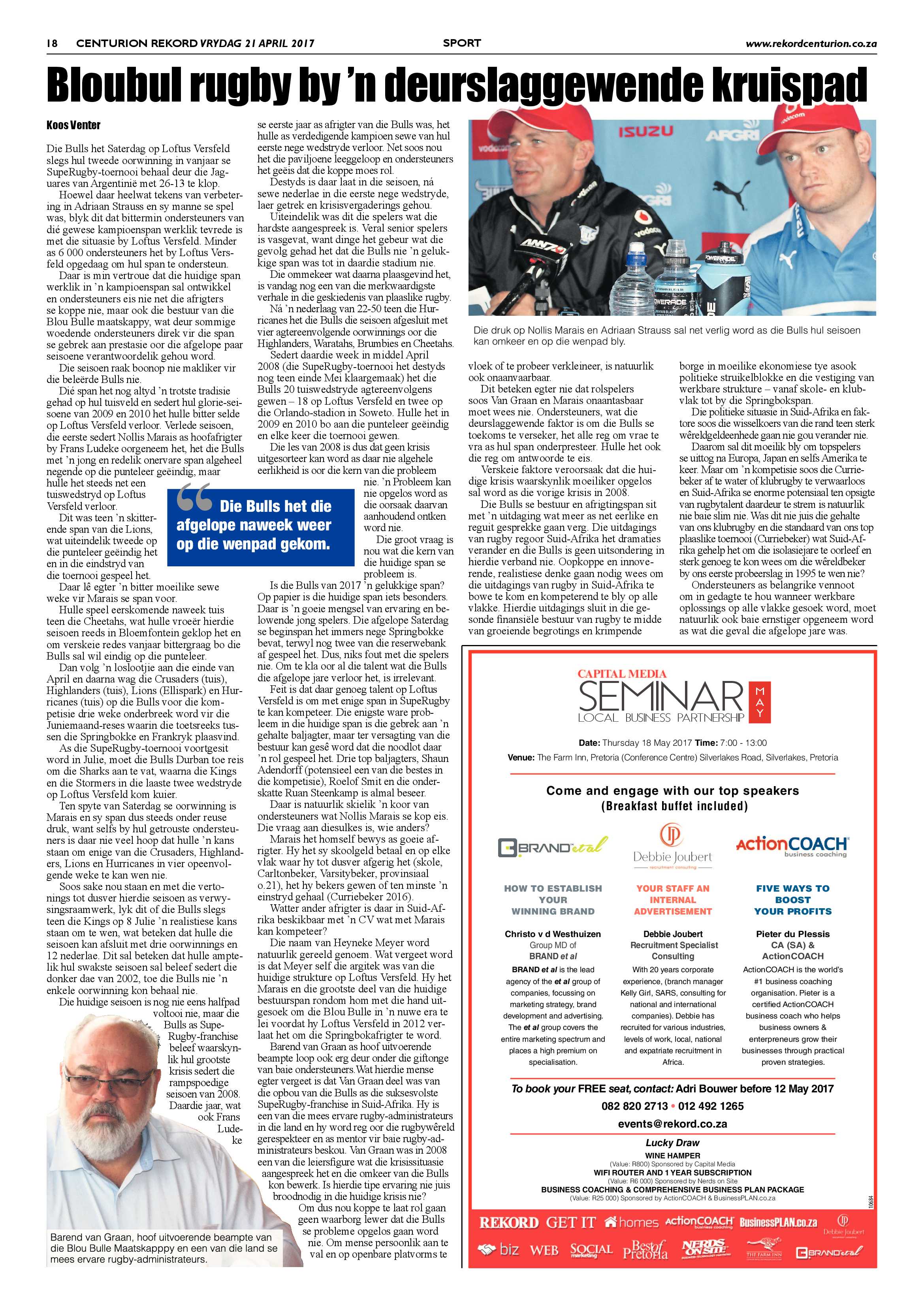 Rekord Centurion 21 April 2017 page 18