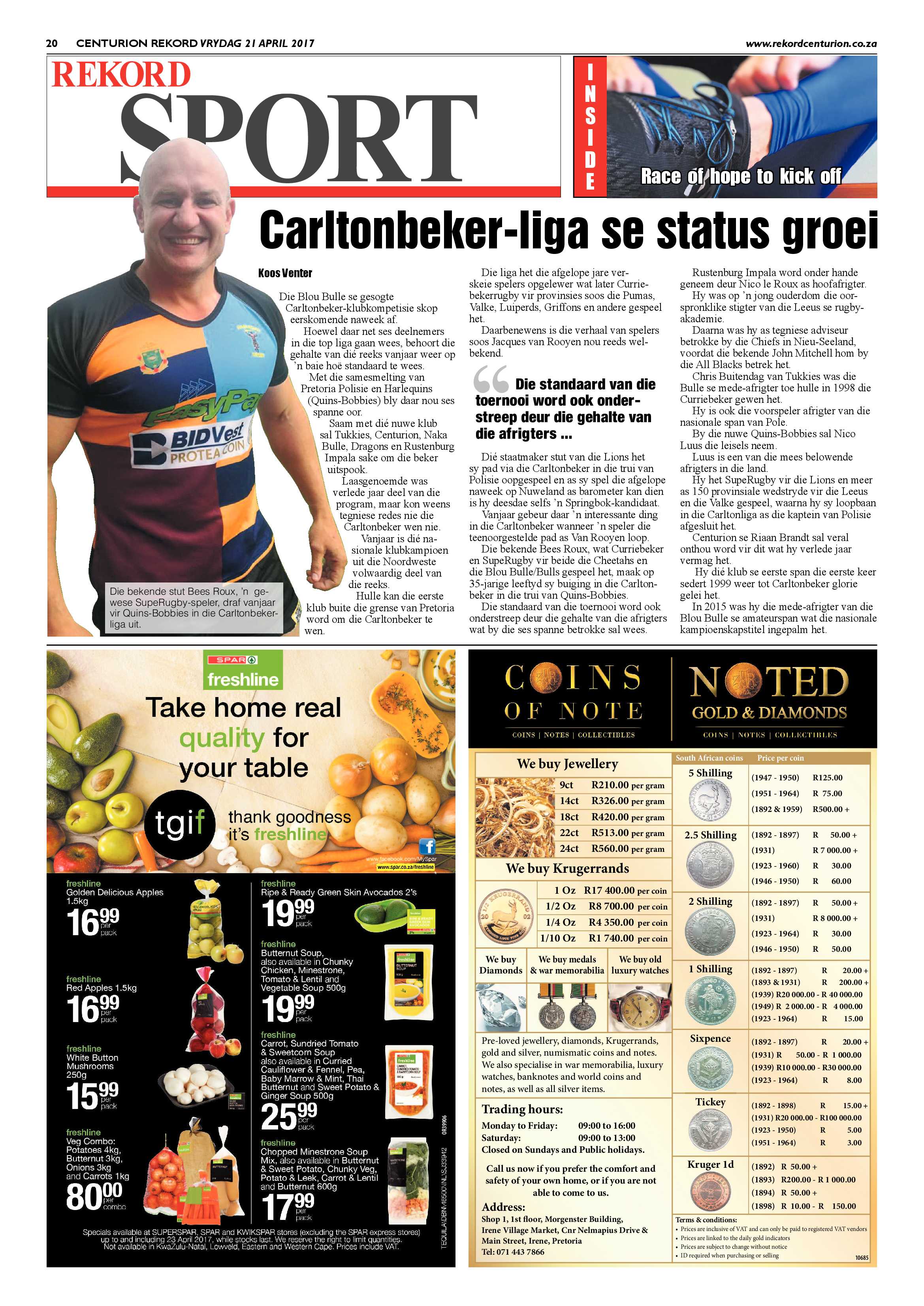 Rekord Centurion 21 April 2017 page 20