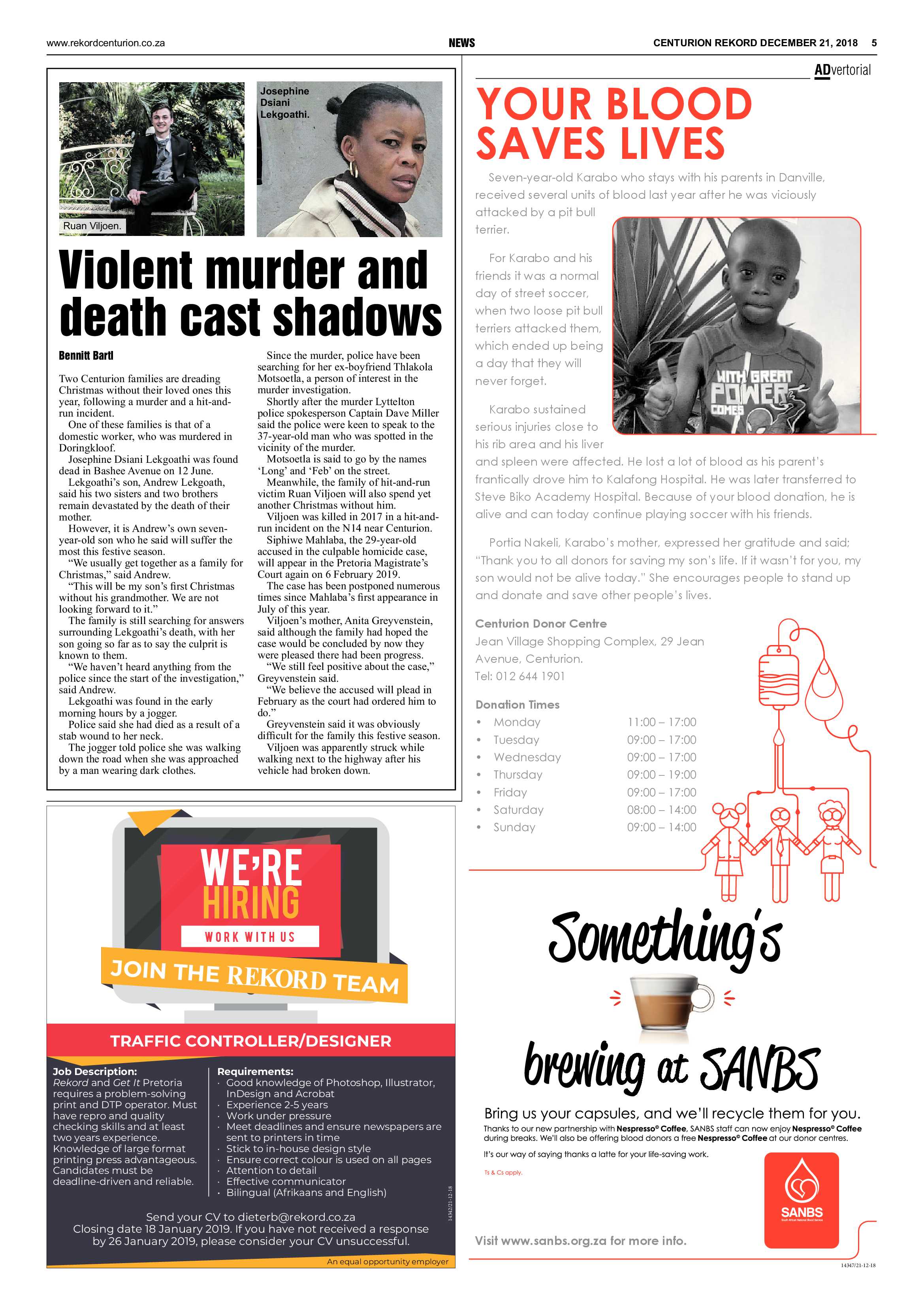 Rekord Centurion 21 December 2018 page 5
