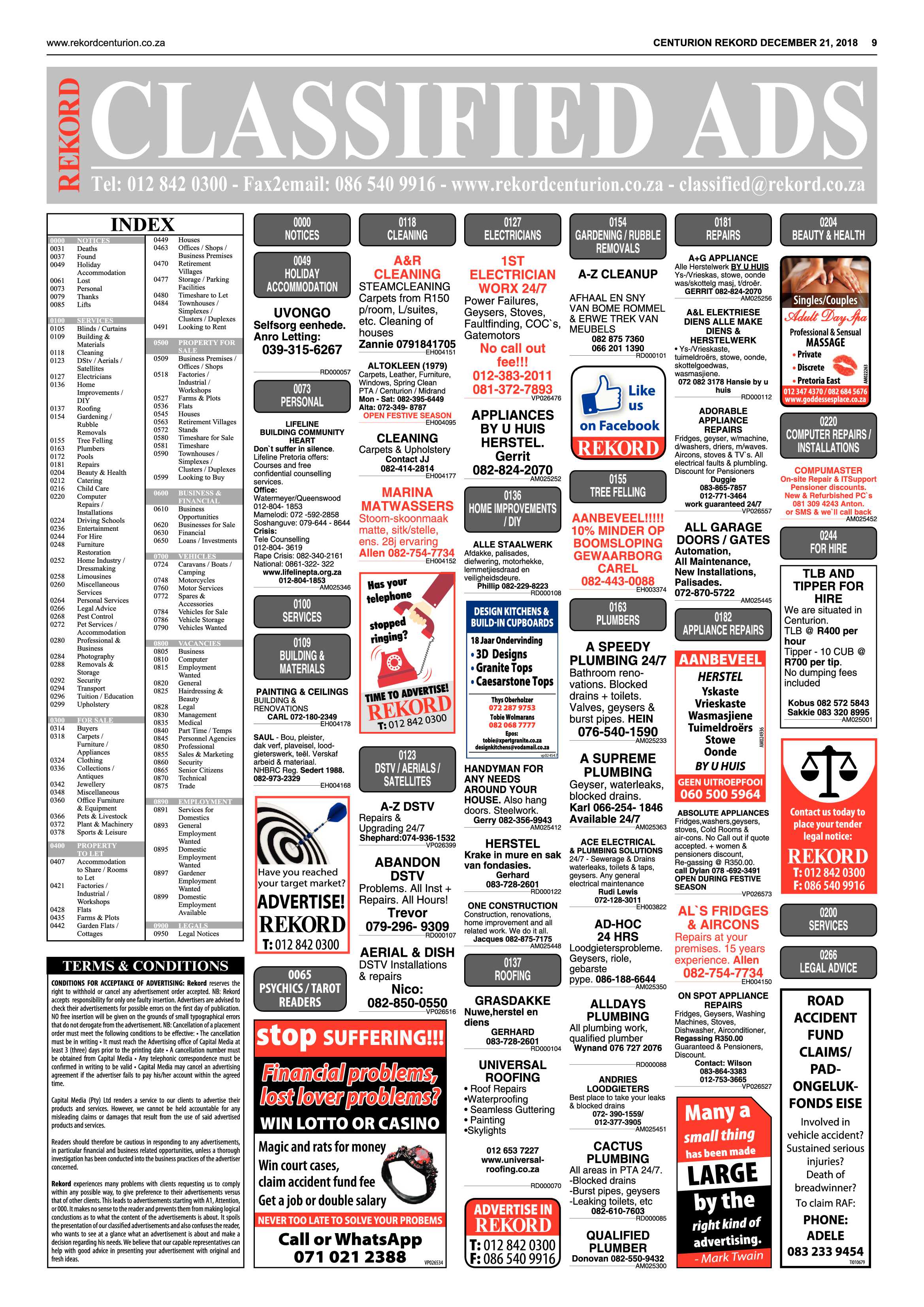 Rekord Centurion 21 December 2018 page 9